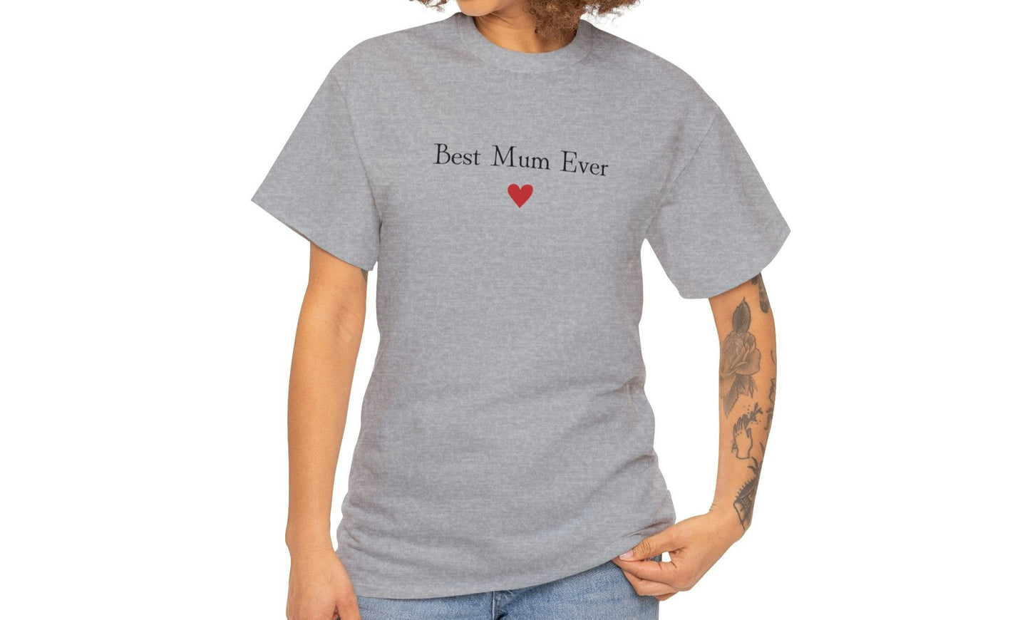 Best Mum Ever T-Shirt | Best mum ever with Heart cute  T shirt | Mothers day gift | Gift for Mum | Gift for Mummy