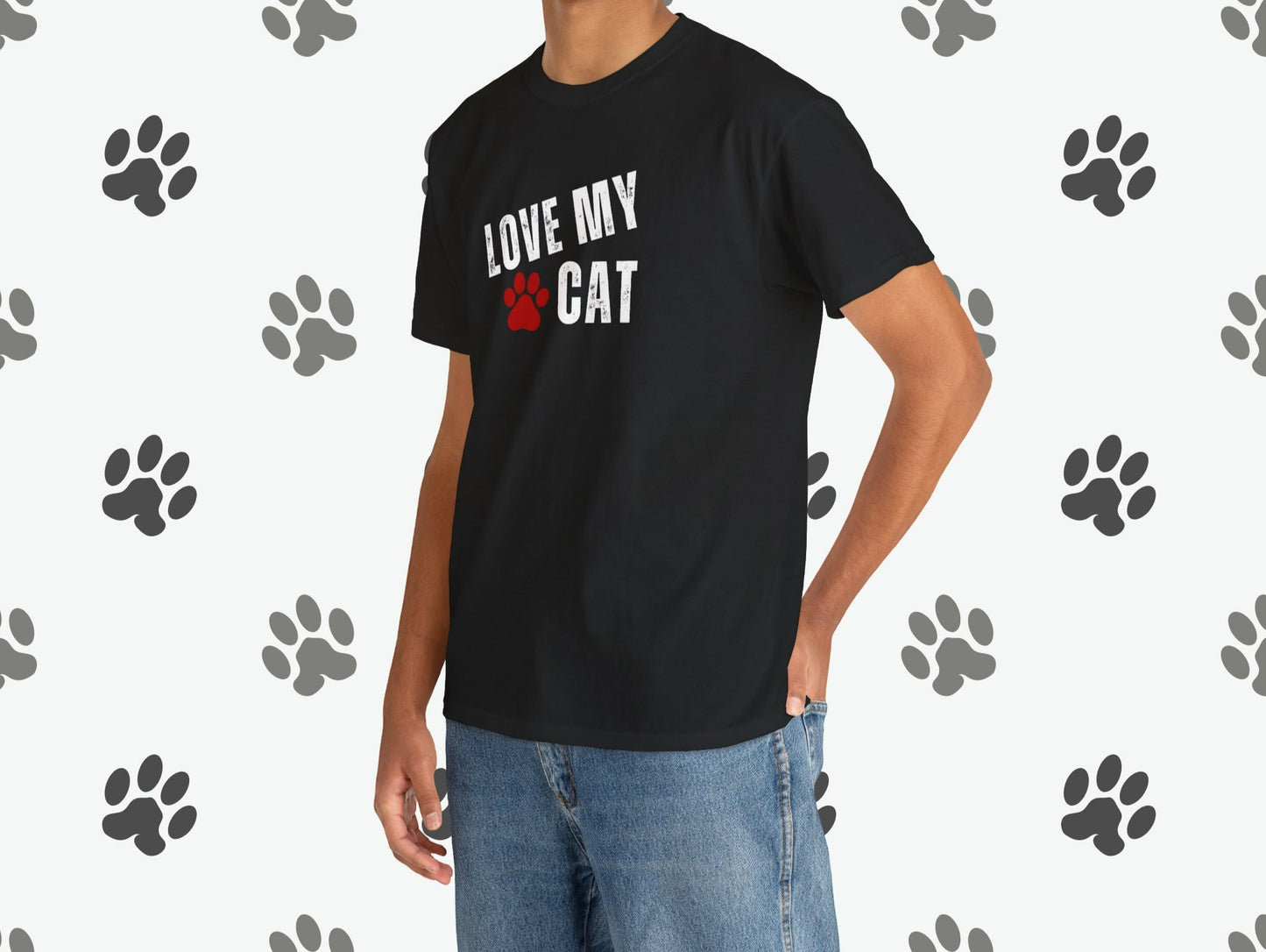 Love My Cat T-shirt 🐾| Pet lover Shirt | Crazy Cat Lady T-shirt