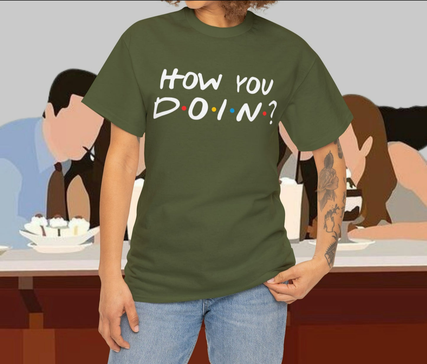 How you doin? T-shirt | 90s Tshirt | Friends T-shirt | Joey Tshirt