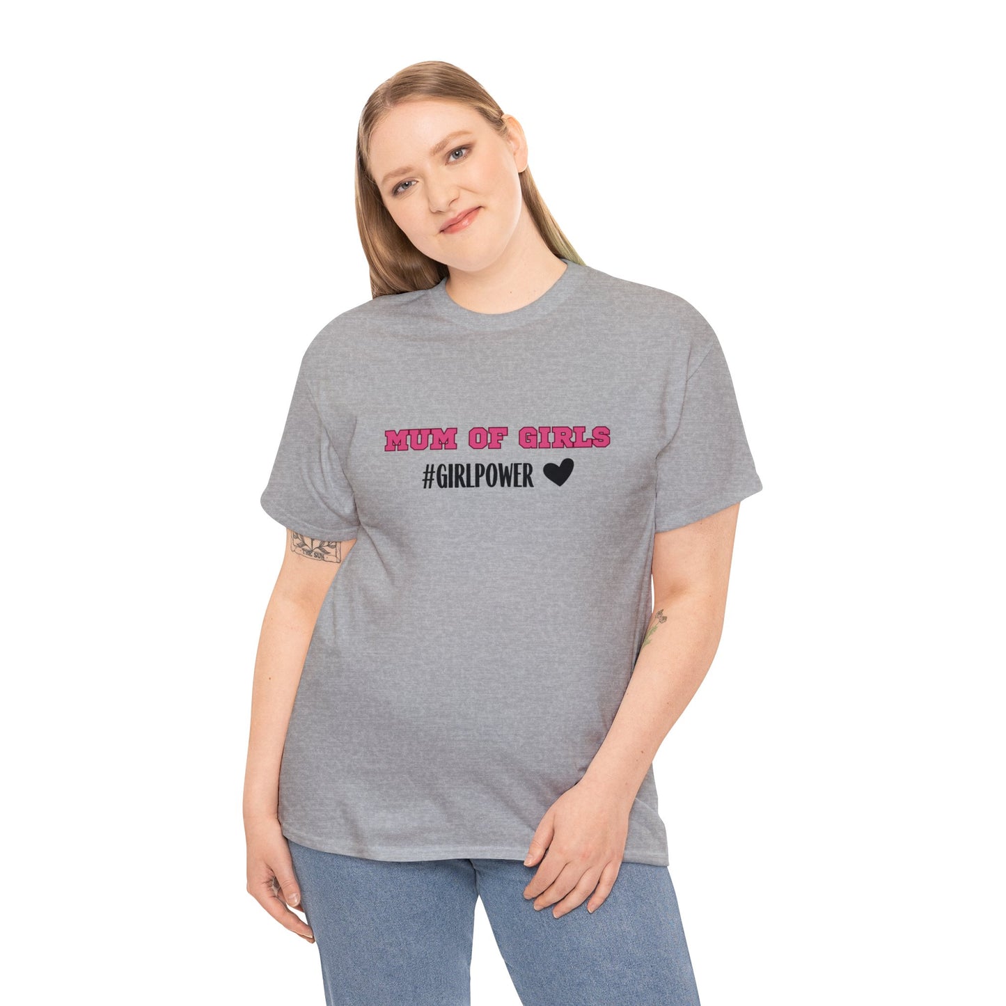 Mum of Girls #Girlpower   T-Shirt  ♡ Mum, Mom shirt - Gift for mum - Mothers day gift - girl power