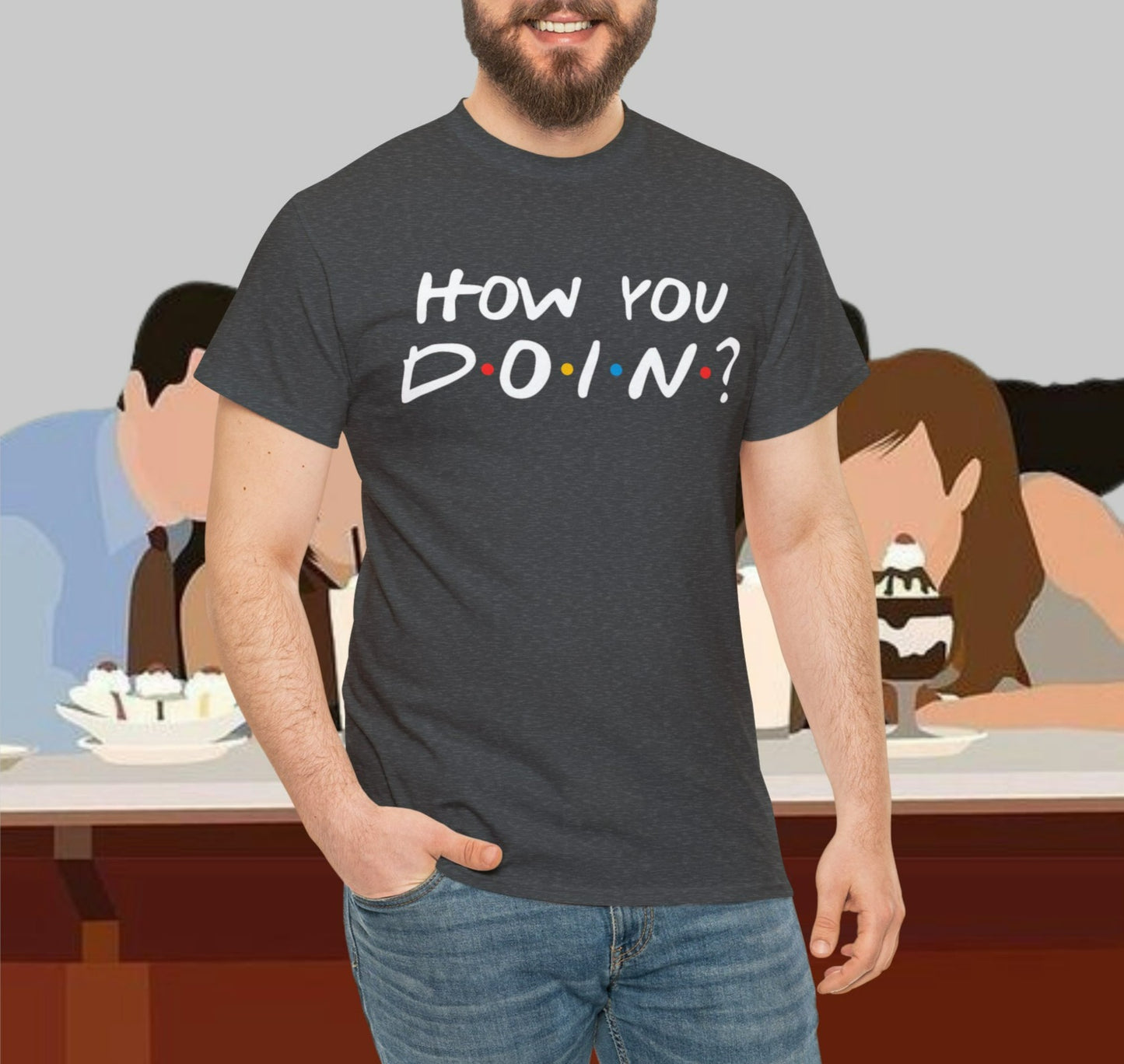 How you doin? T-shirt | 90s Tshirt | Friends T-shirt | Joey Tshirt