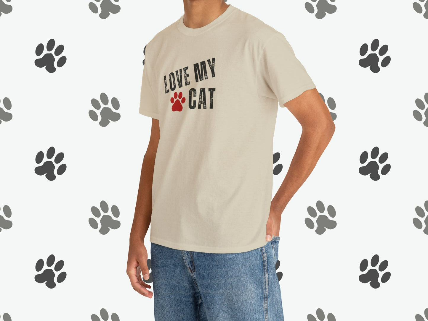 Love My Cat T-shirt 🐾| Pet lover Shirt | Crazy Cat Lady T-shirt