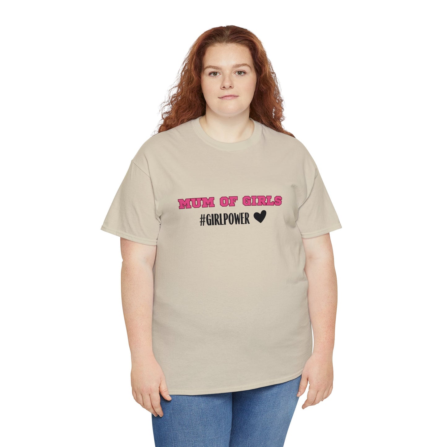 Mum of Girls #Girlpower   T-Shirt  ♡ Mum, Mom shirt - Gift for mum - Mothers day gift - girl power