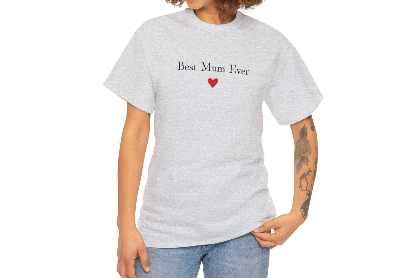 Best Mum Ever T-Shirt | Best mum ever with Heart cute  T shirt | Mothers day gift | Gift for Mum | Gift for Mummy