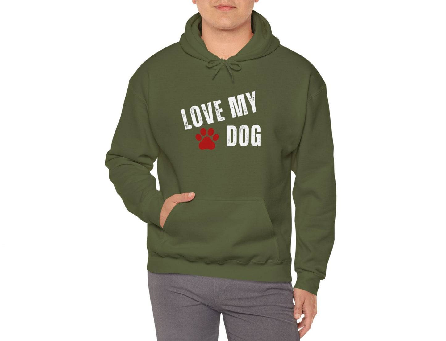 I Love my Dog Hoodie | Pet  lover Jumper |