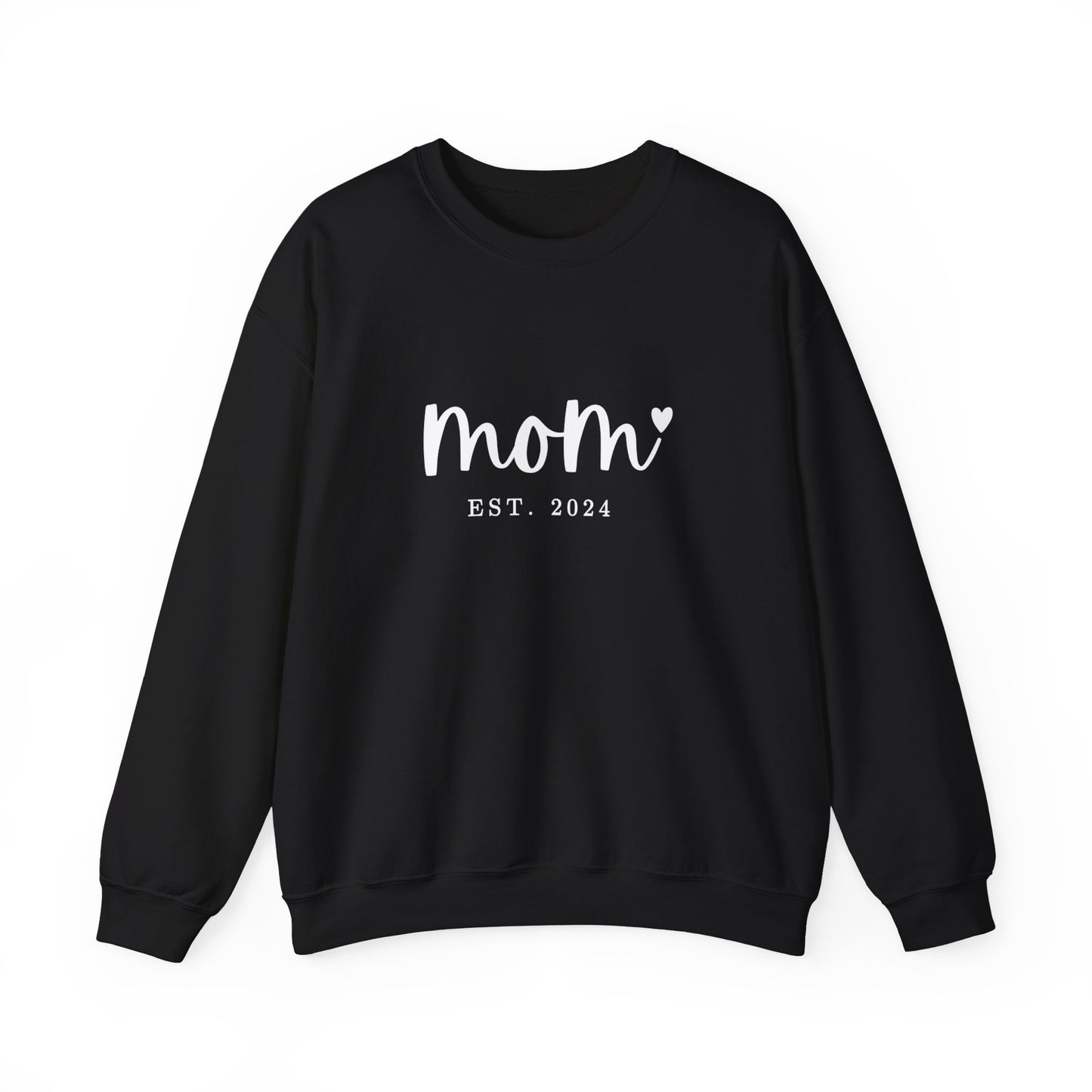 Sweatshirt Mom Est. 2024. The best gift for the expecting or new mom,  Mother's Day Gifts, gift for mummy