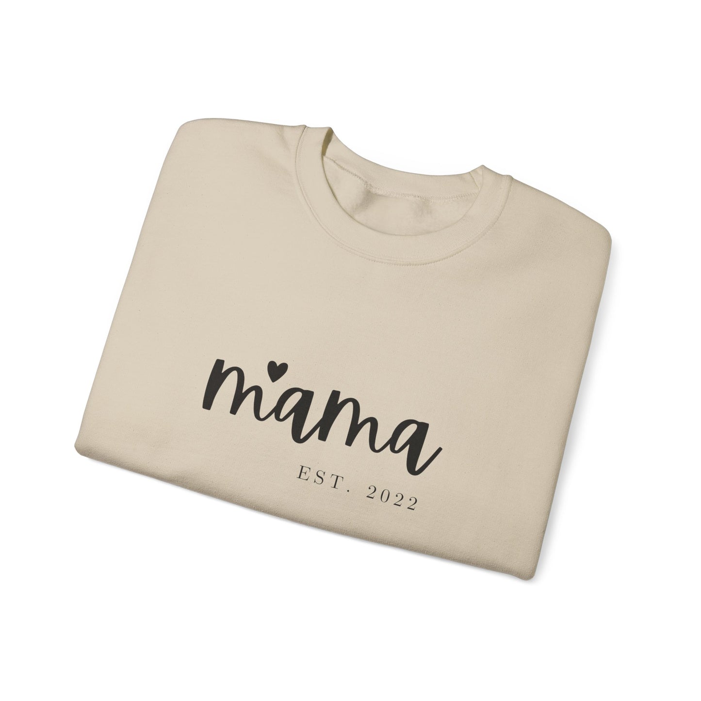 Mama Est. 2022 ♡ sweatshirt, best gift for mom, Mother's Day Gift, gifts for mom