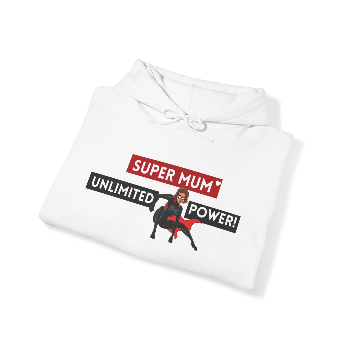 Super Mum: Unlimited Power! Hoodie , the best hoodie for Super Mum, Mother's Day Gifts ♡