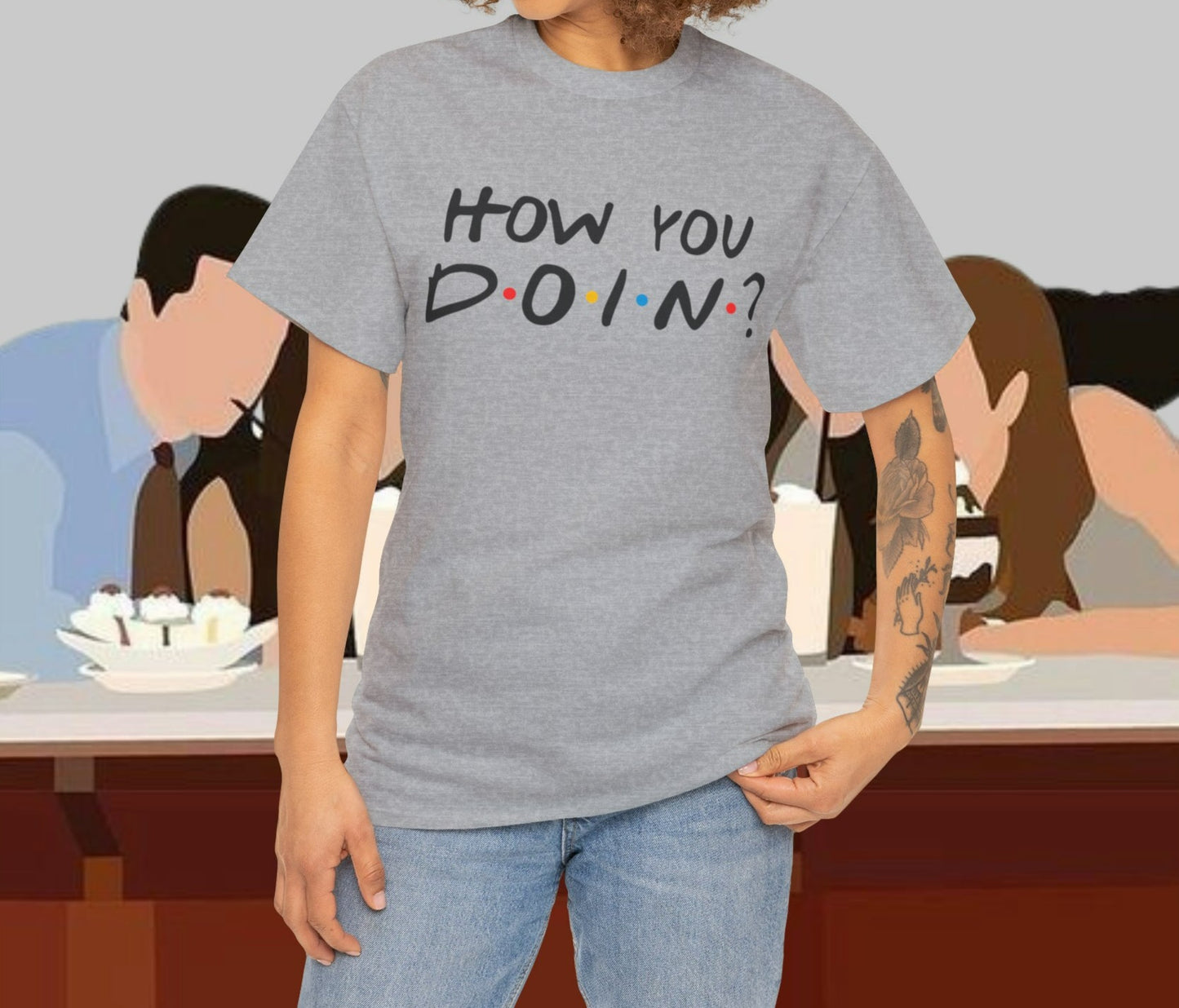 How you doin? T-shirt | 90s Tshirt | Friends T-shirt | Joey Tshirt