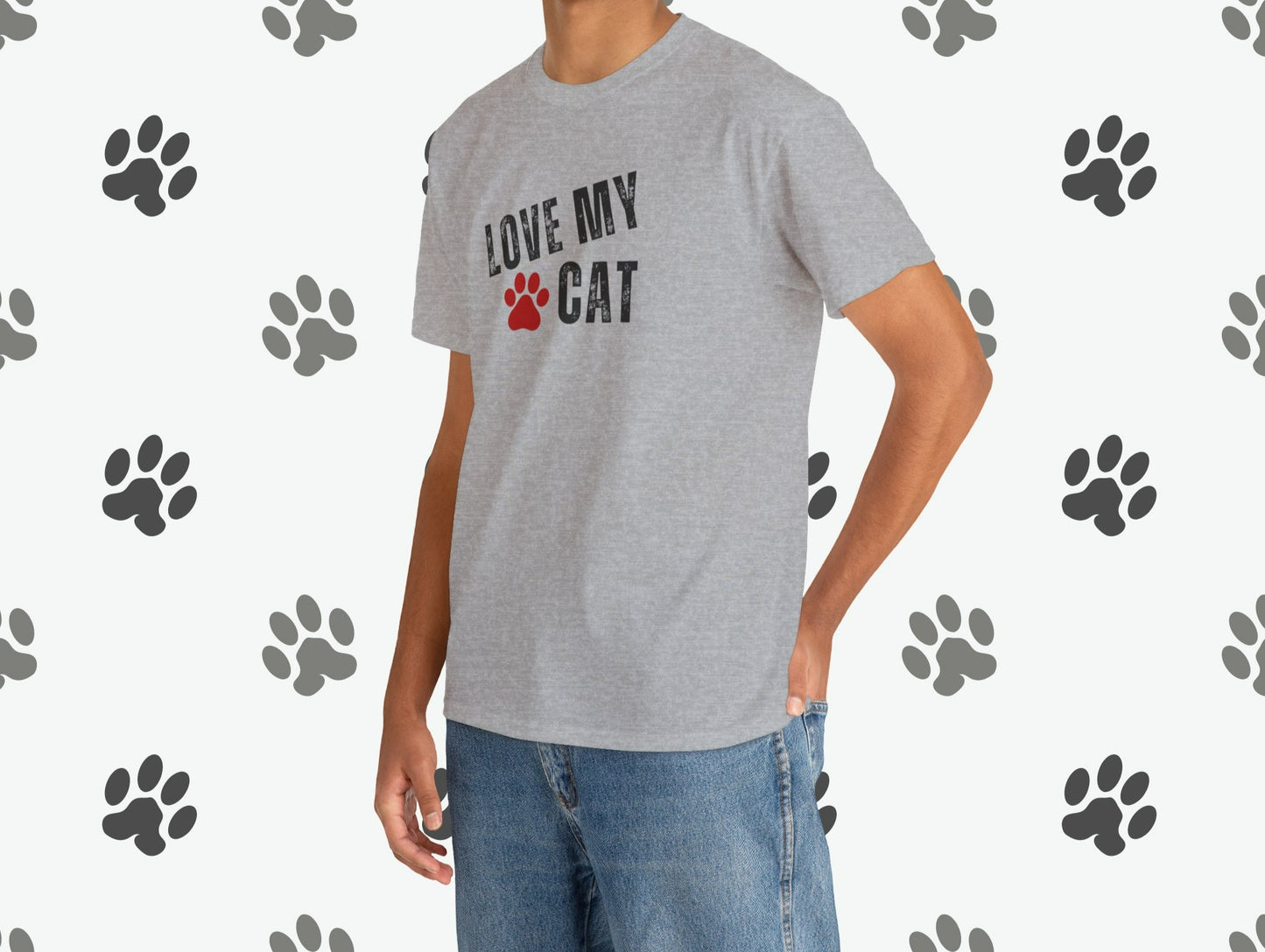 Love My Cat T-shirt 🐾| Pet lover Shirt | Crazy Cat Lady T-shirt