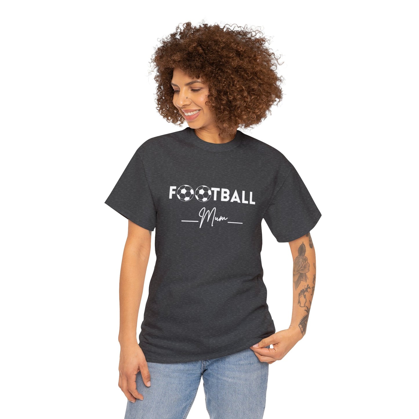 Football Mum T-Shirt, Football Shirt, Womens Football, Mother's Day Shirt, Football Gifts, Football Tshirt, Cute Mom shirt, Football Gift ♡