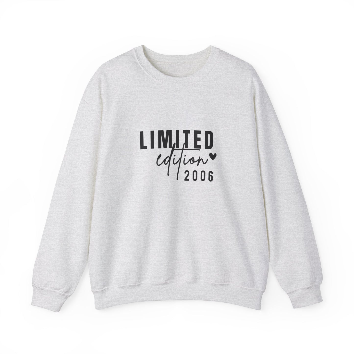 Limited Edition 2006 18th Birthday Sweatshirt, Personalised Sweatshirt | Add any Age |