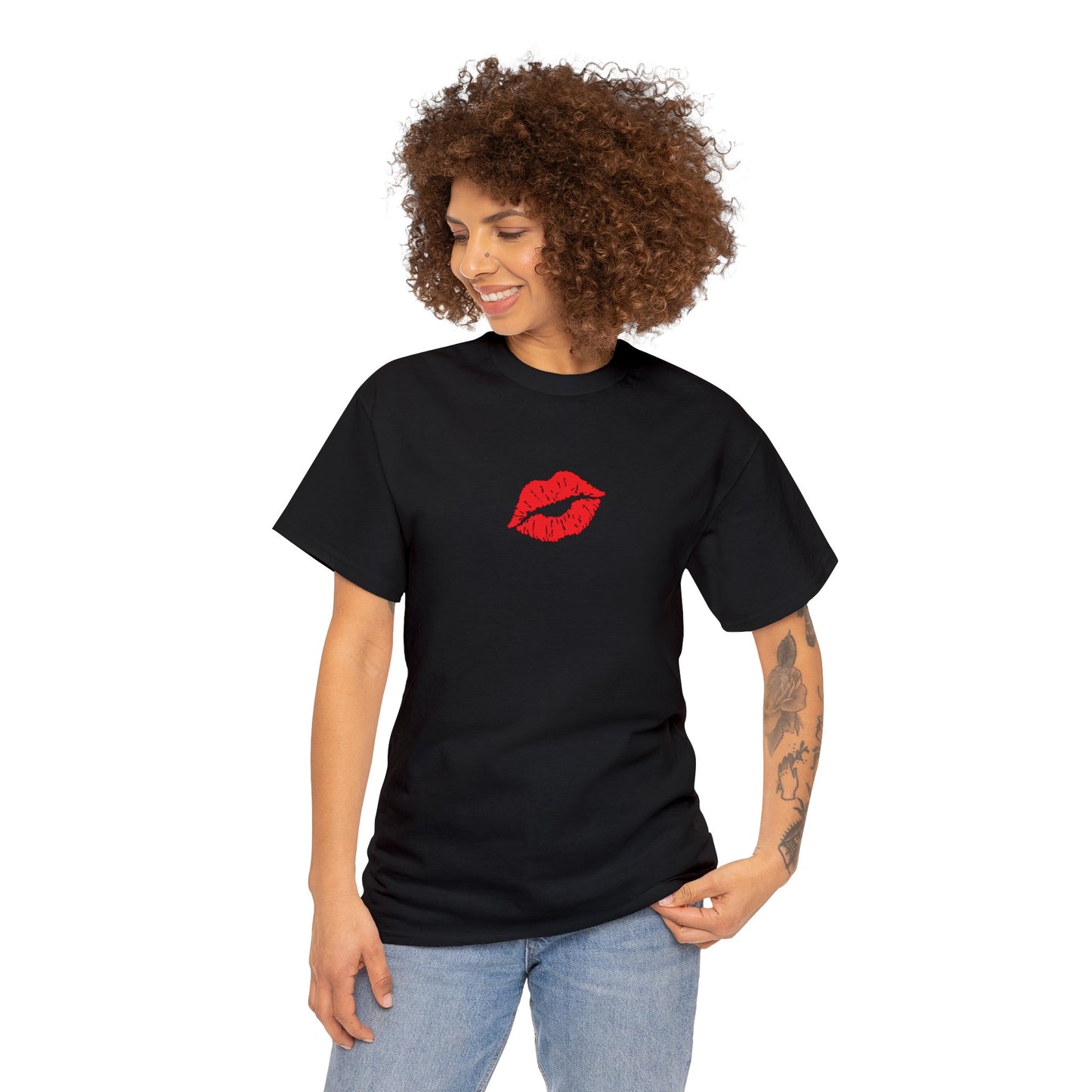 Lovely Kiss tshirt: Trendy Smooch 💋  gift for girlfriend