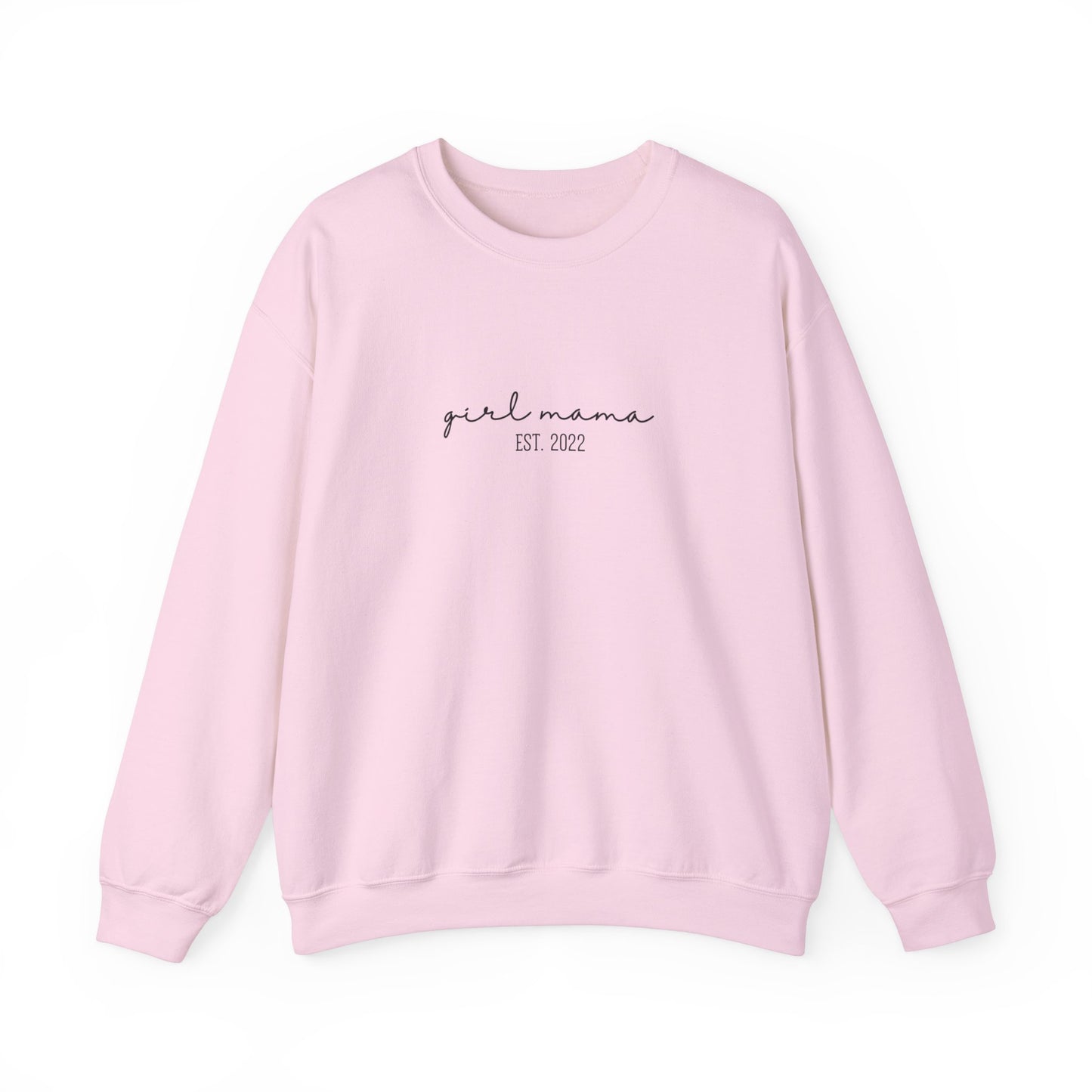 girl mama Est. 2022 Sweatshirt, Stylish Mom Sweatshirt, ,Mother's Day Gifts, gift for mom.