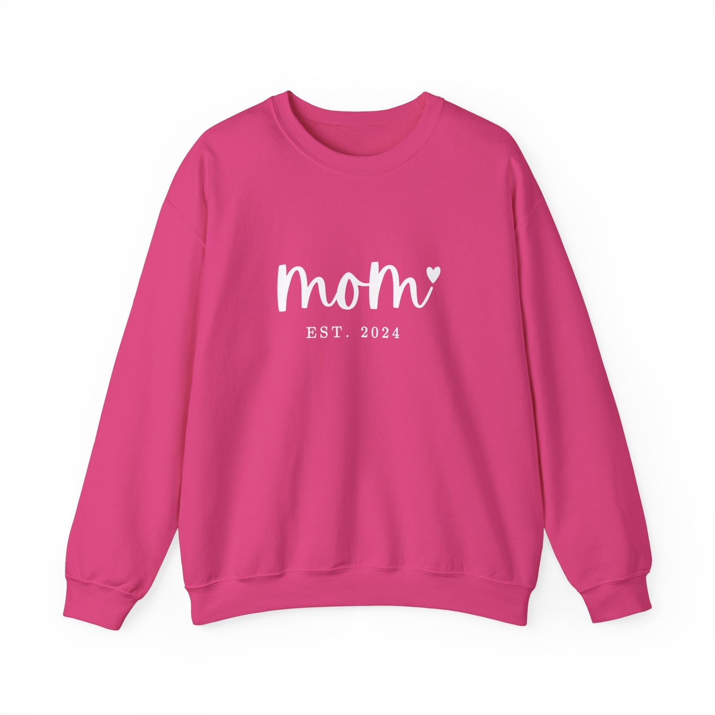 Sweatshirt Mom Est. 2024. The best gift for the expecting or new mom,  Mother's Day Gifts, gift for mummy