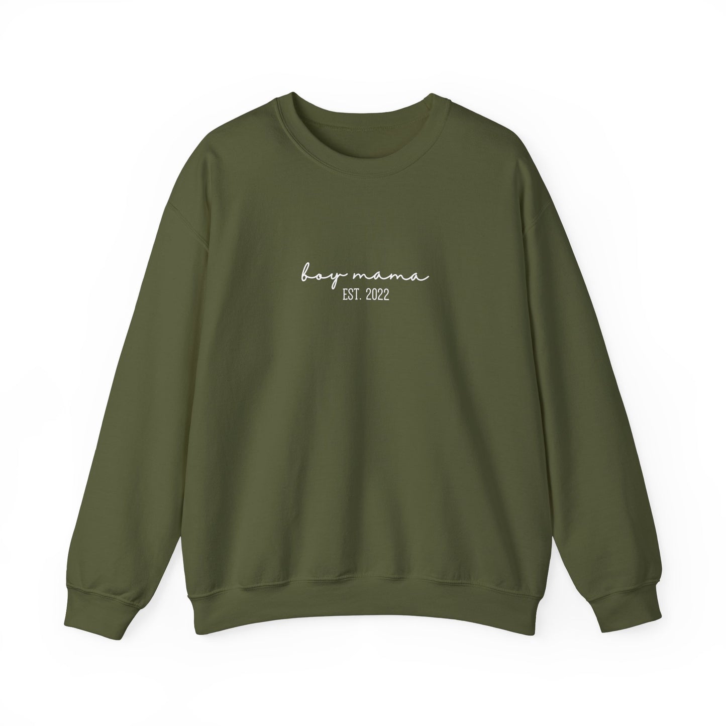 boy mama Est. 2022 Sweatshirt, Stylish Mom Sweatshirt,  Mother's Day Gift, For Her, For Mum.