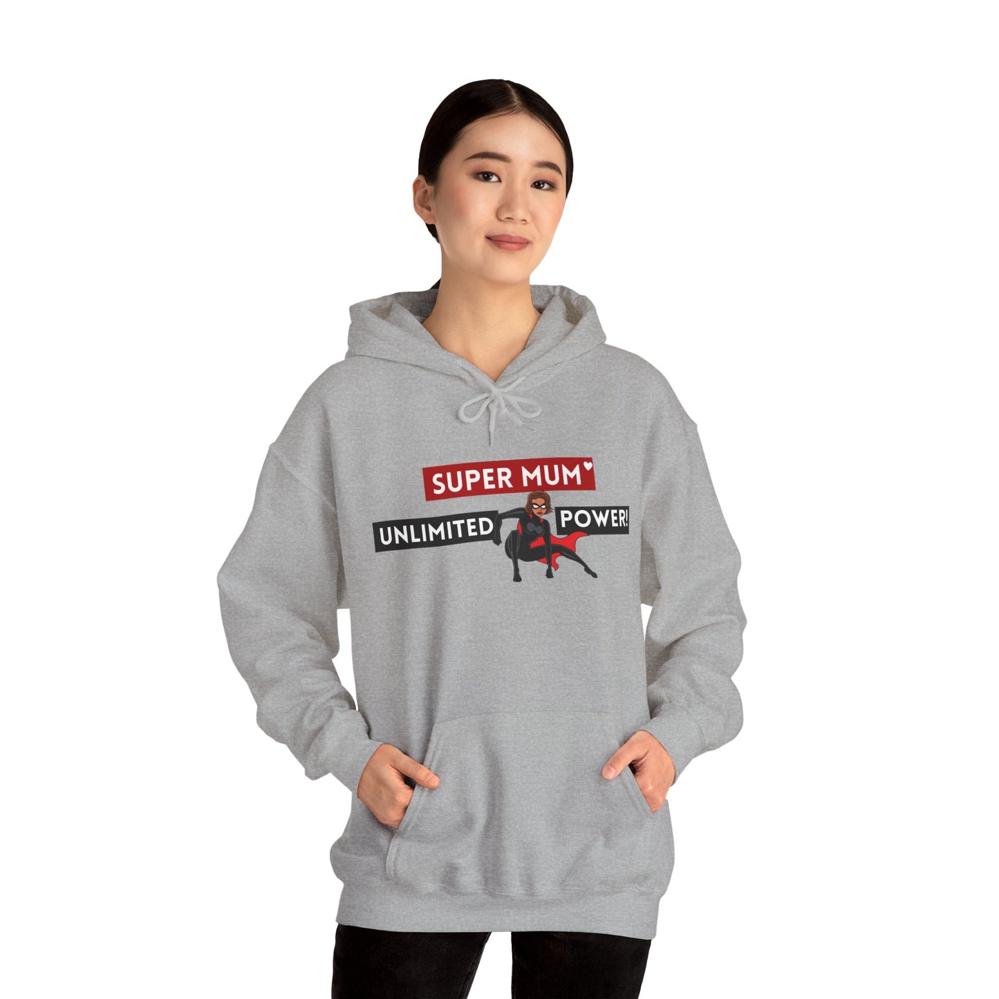 Super Mum: Unlimited Power! Hoodie , the best hoodie for Super Mum, Mother's Day Gifts ♡