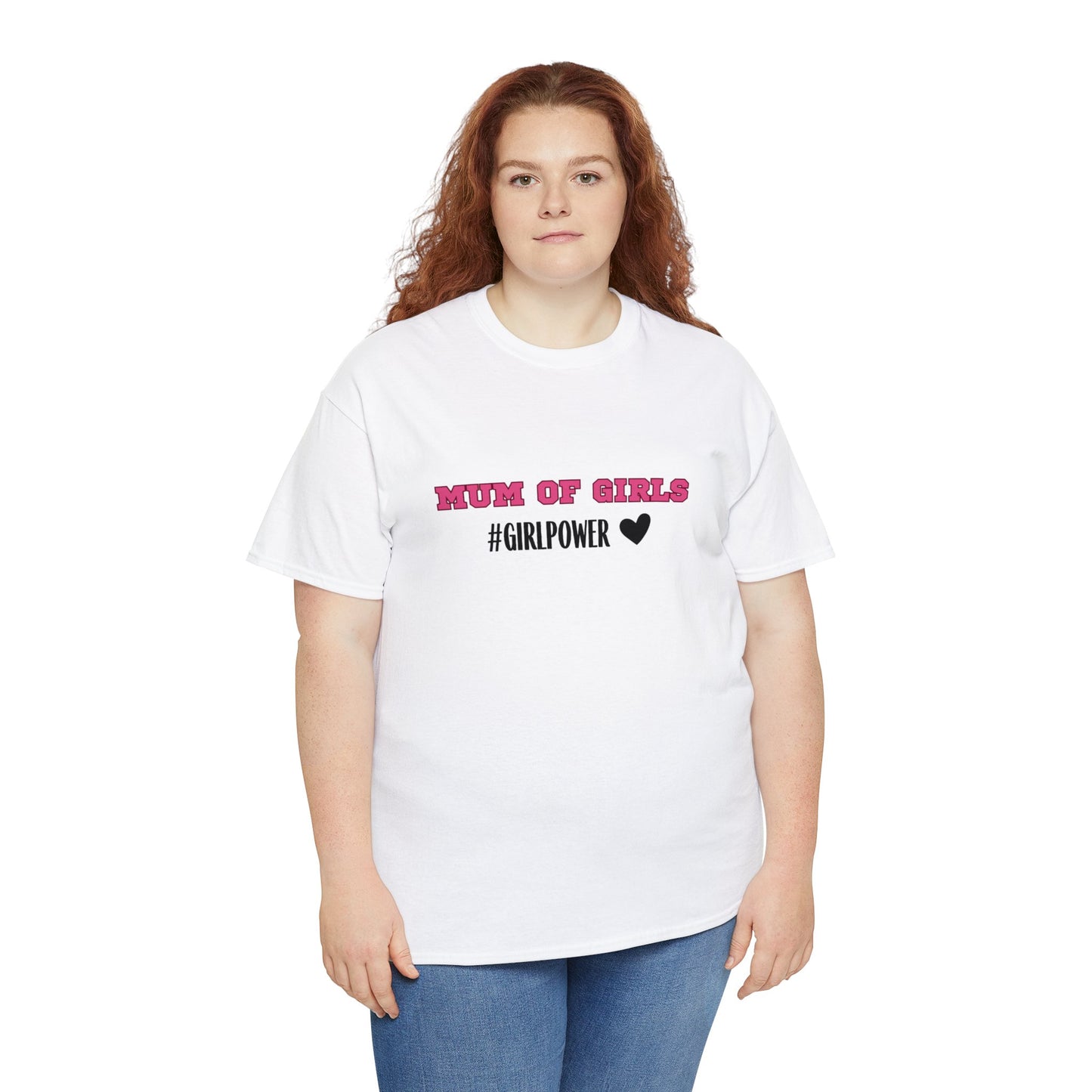 Mum of Girls #Girlpower   T-Shirt  ♡ Mum, Mom shirt - Gift for mum - Mothers day gift - girl power