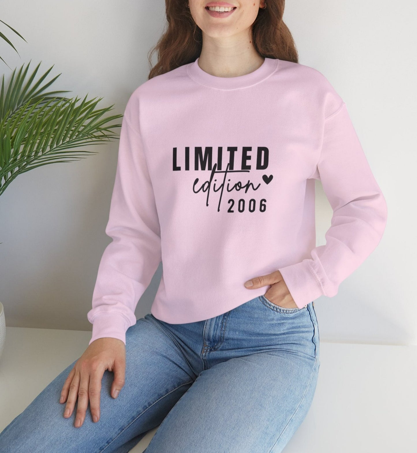 Limited Edition 2006 18th Birthday Sweatshirt, Personalised Sweatshirt | Add any Age |