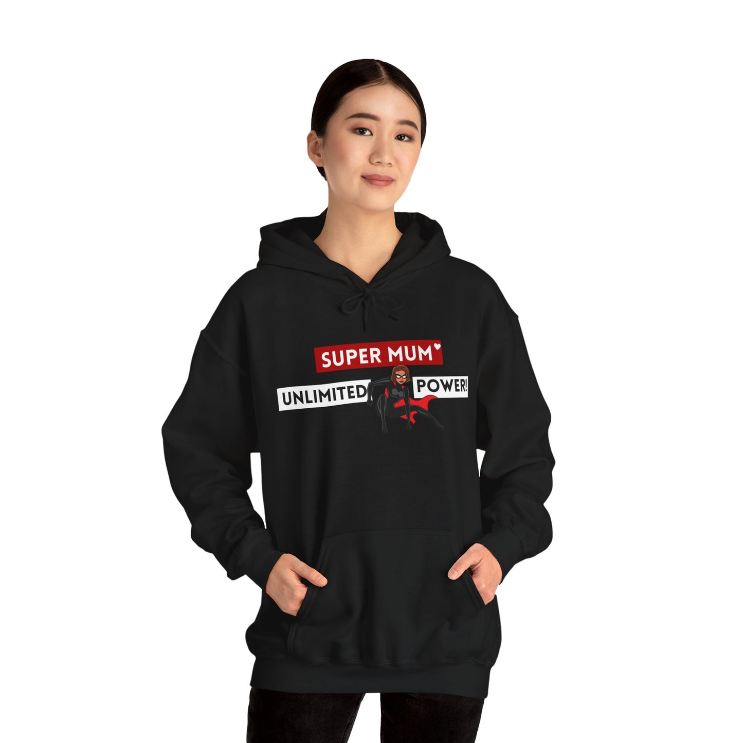 Super Mum: Unlimited Power! Hoodie , the best hoodie for Super Mum, Mother's Day Gifts ♡