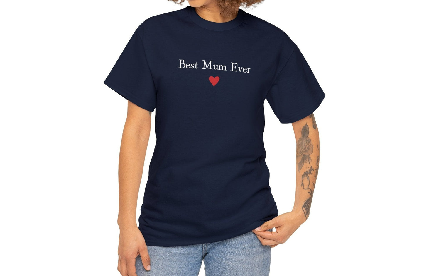 Best Mum Ever T-Shirt | Best mum ever with Heart cute  T shirt | Mothers day gift | Gift for Mum | Gift for Mummy