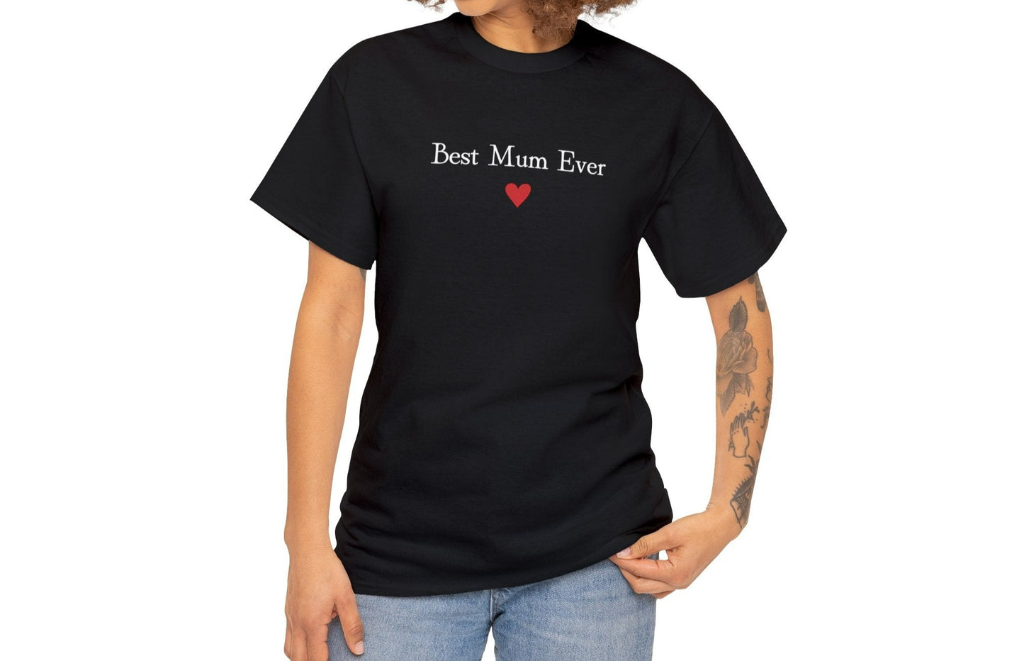 Best Mum Ever T-Shirt | Best mum ever with Heart cute  T shirt | Mothers day gift | Gift for Mum | Gift for Mummy