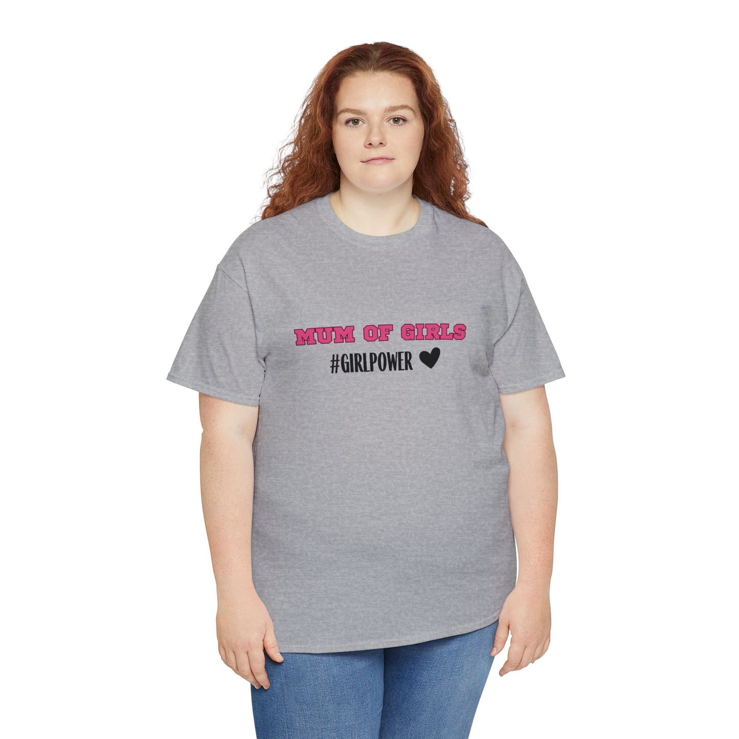 Mum of Girls #Girlpower   T-Shirt  ♡ Mum, Mom shirt - Gift for mum - Mothers day gift - girl power