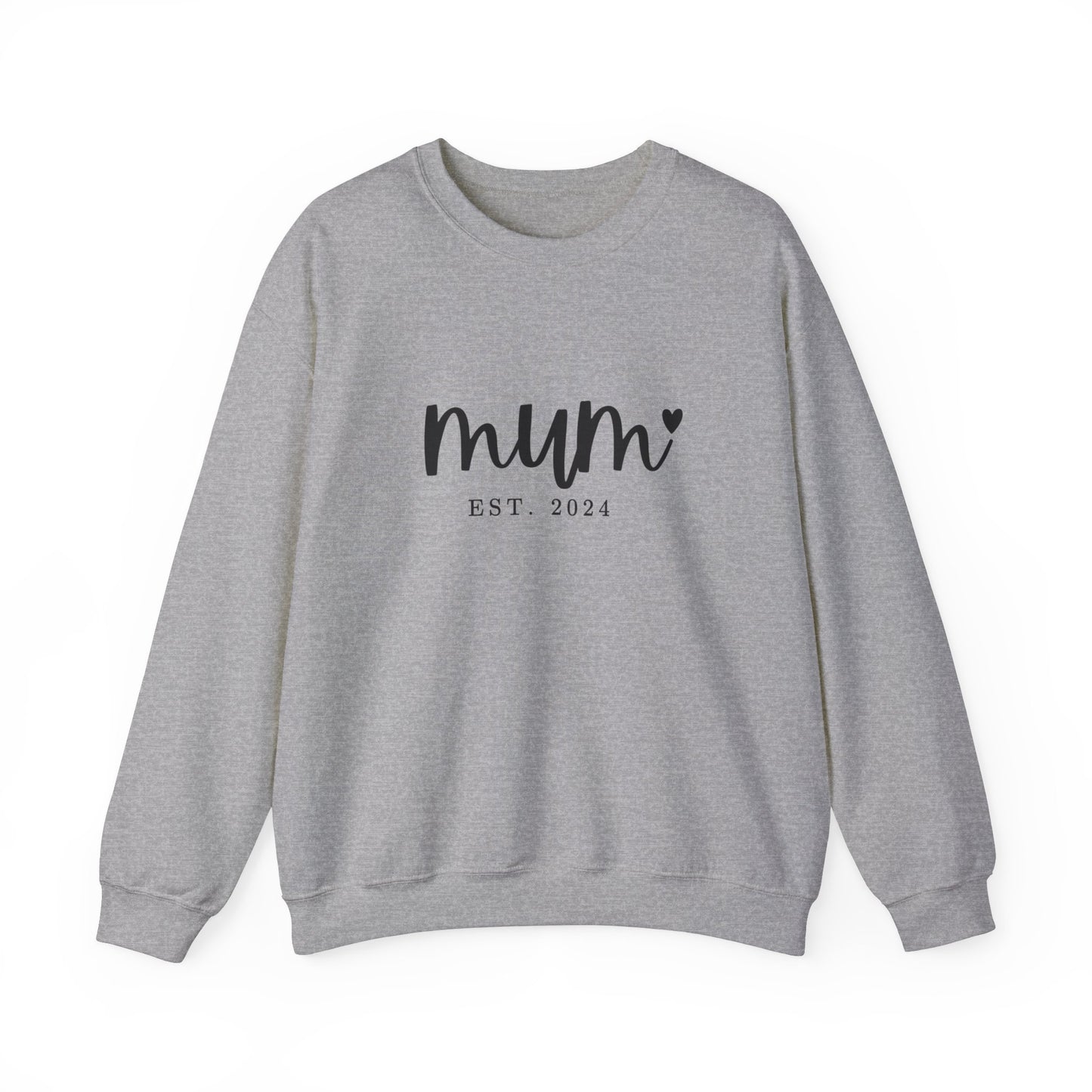 Sweatshirt Mum Est. 2024. The best gift for the expecting or new mum, Mother's Day Gifts, gift for mummy ♡