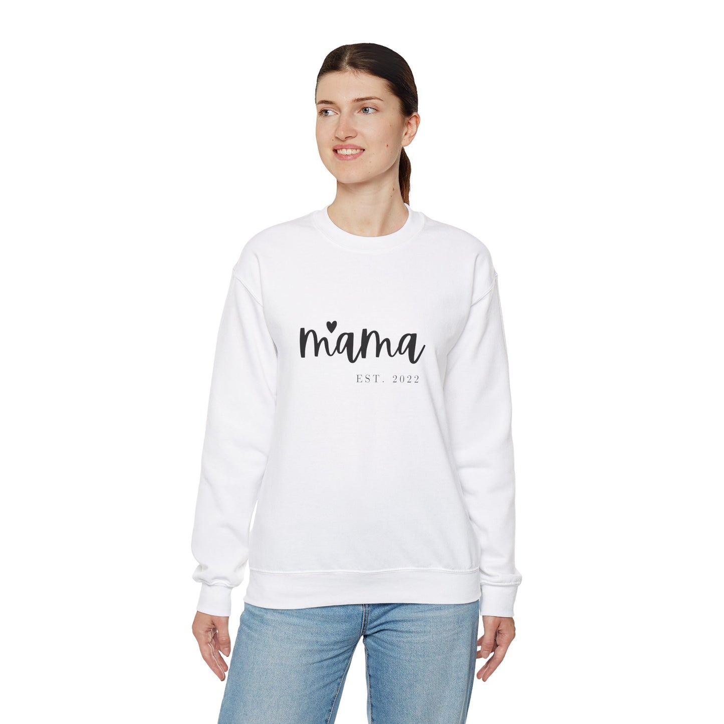 Mama Est. 2022 ♡ sweatshirt, best gift for mom, Mother's Day Gift, gifts for mom