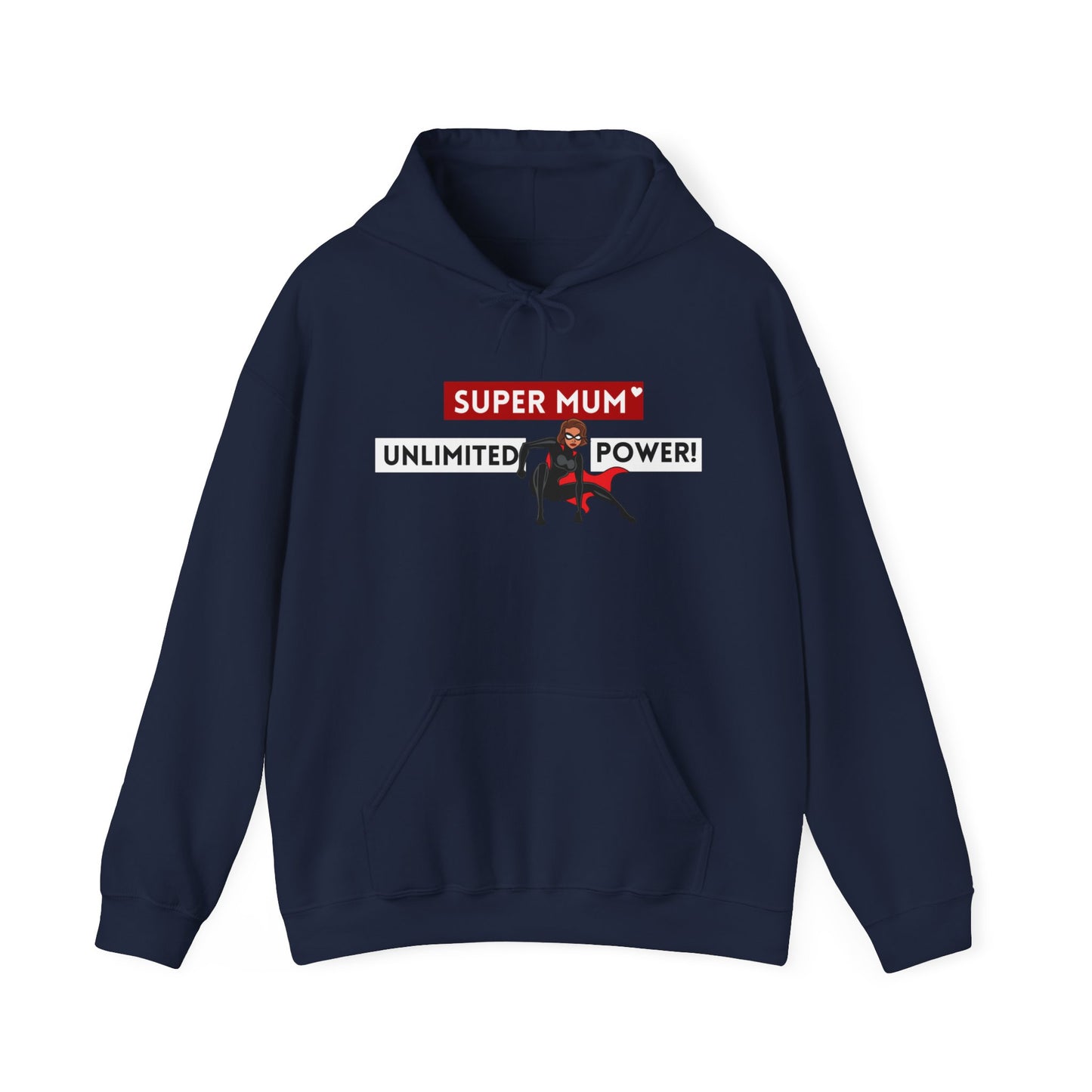 Super Mum: Unlimited Power! Hoodie , the best hoodie for Super Mum, Mother's Day Gifts ♡