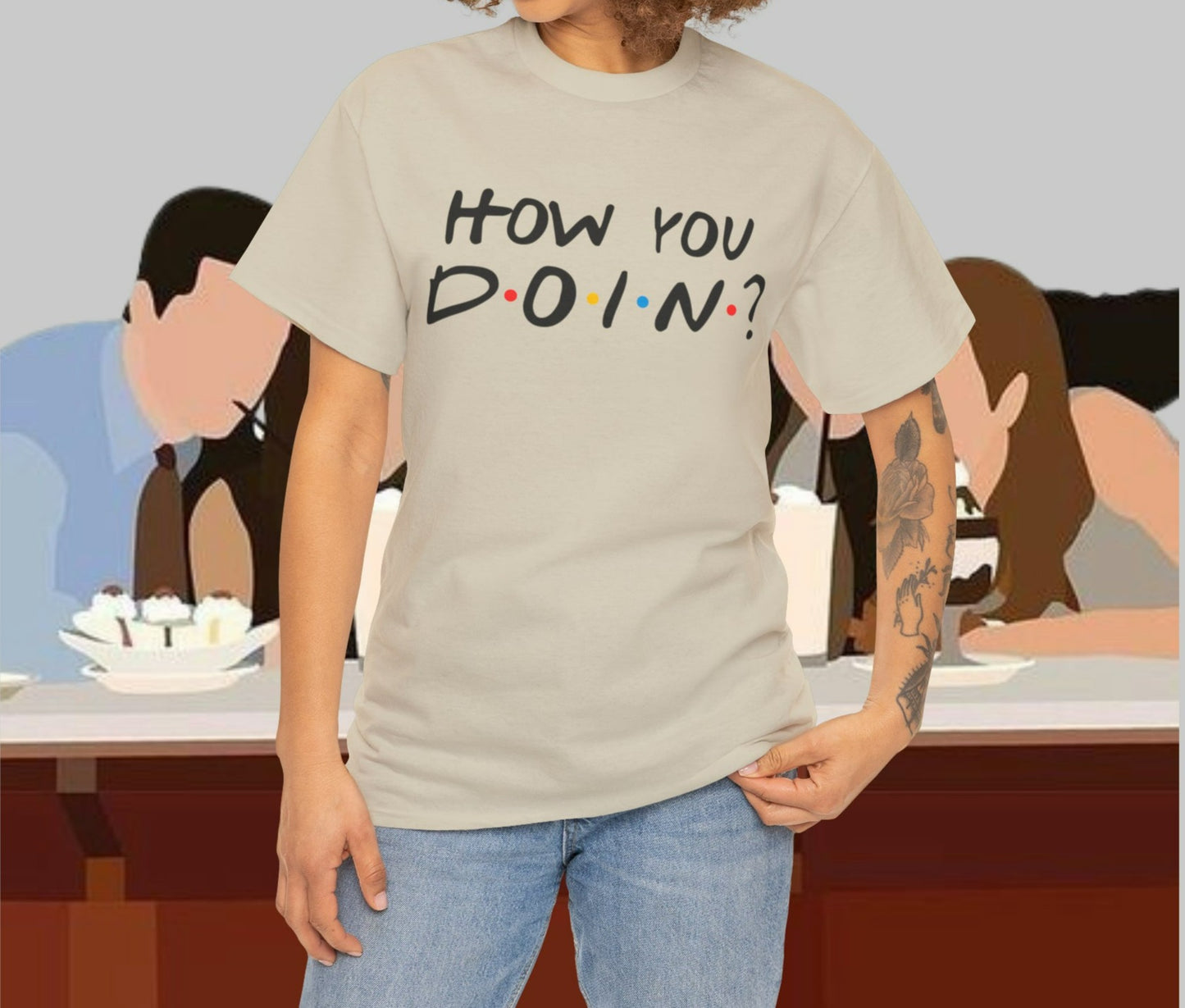 How you doin? T-shirt | 90s Tshirt | Friends T-shirt | Joey Tshirt