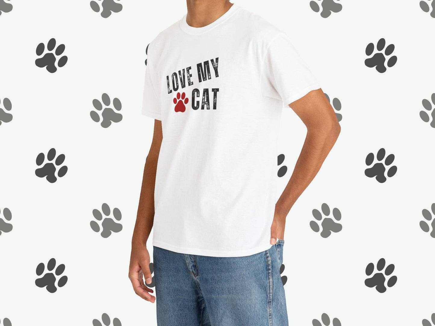 Love My Cat T-shirt 🐾| Pet lover Shirt | Crazy Cat Lady T-shirt