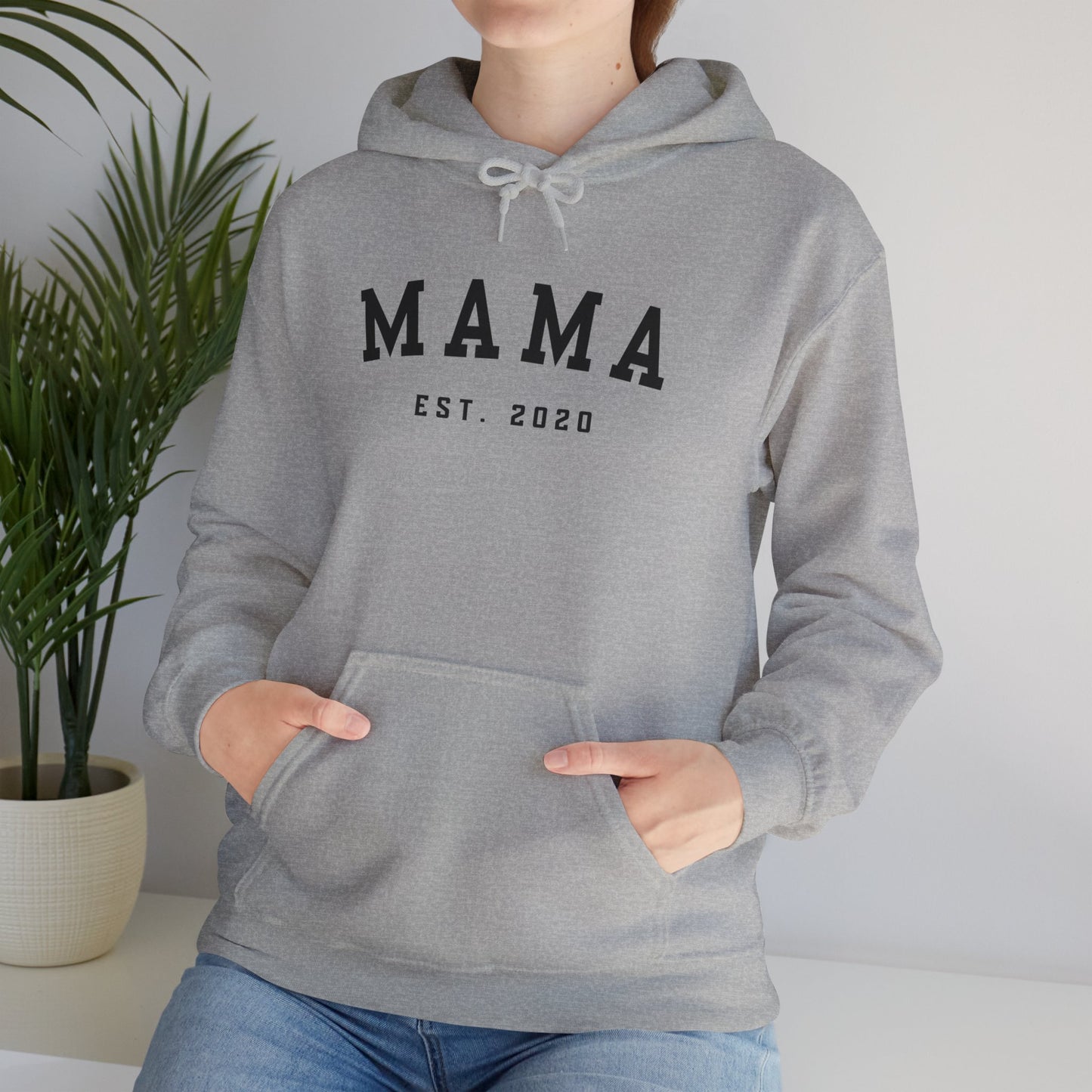 Perfect Hoodie Sweatshirt  MAMA Est. 2020. The best gift for  mum, Mother's Day Gifts, gift for mummy ♡ Personalized gift