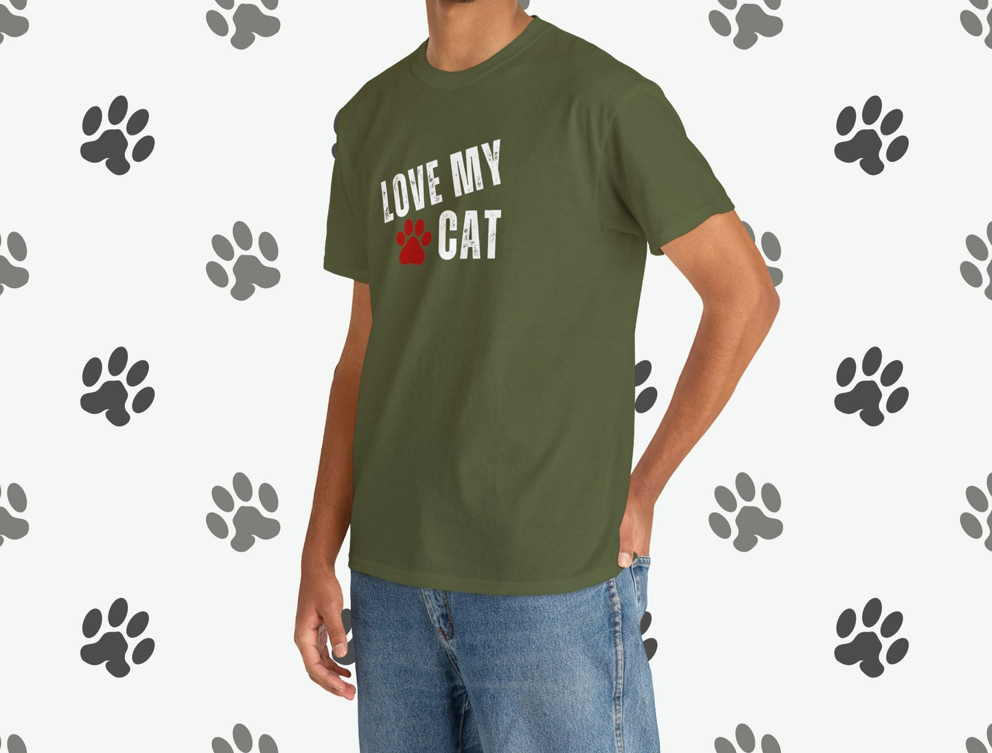 Love My Cat T-shirt 🐾| Pet lover Shirt | Crazy Cat Lady T-shirt