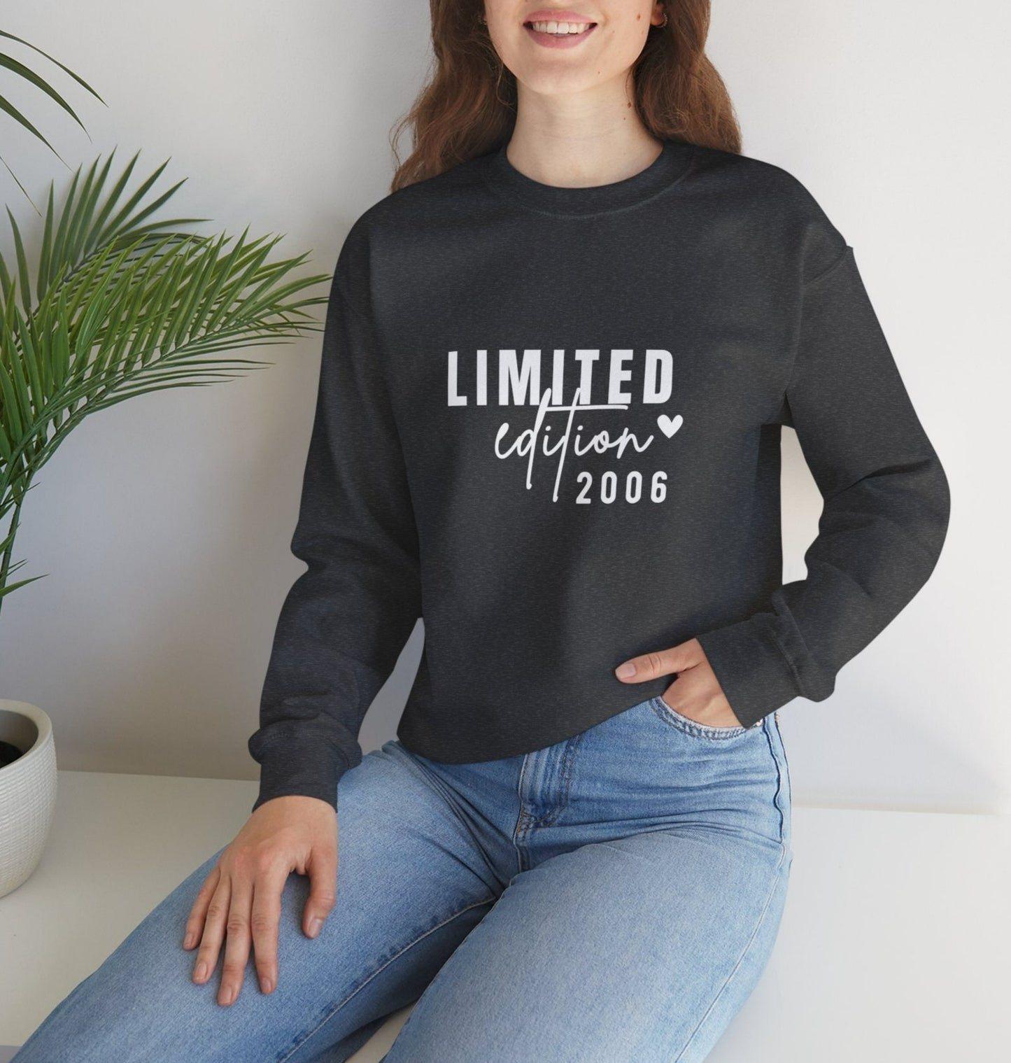 Limited Edition 2006 18th Birthday Sweatshirt, Personalised Sweatshirt | Add any Age |