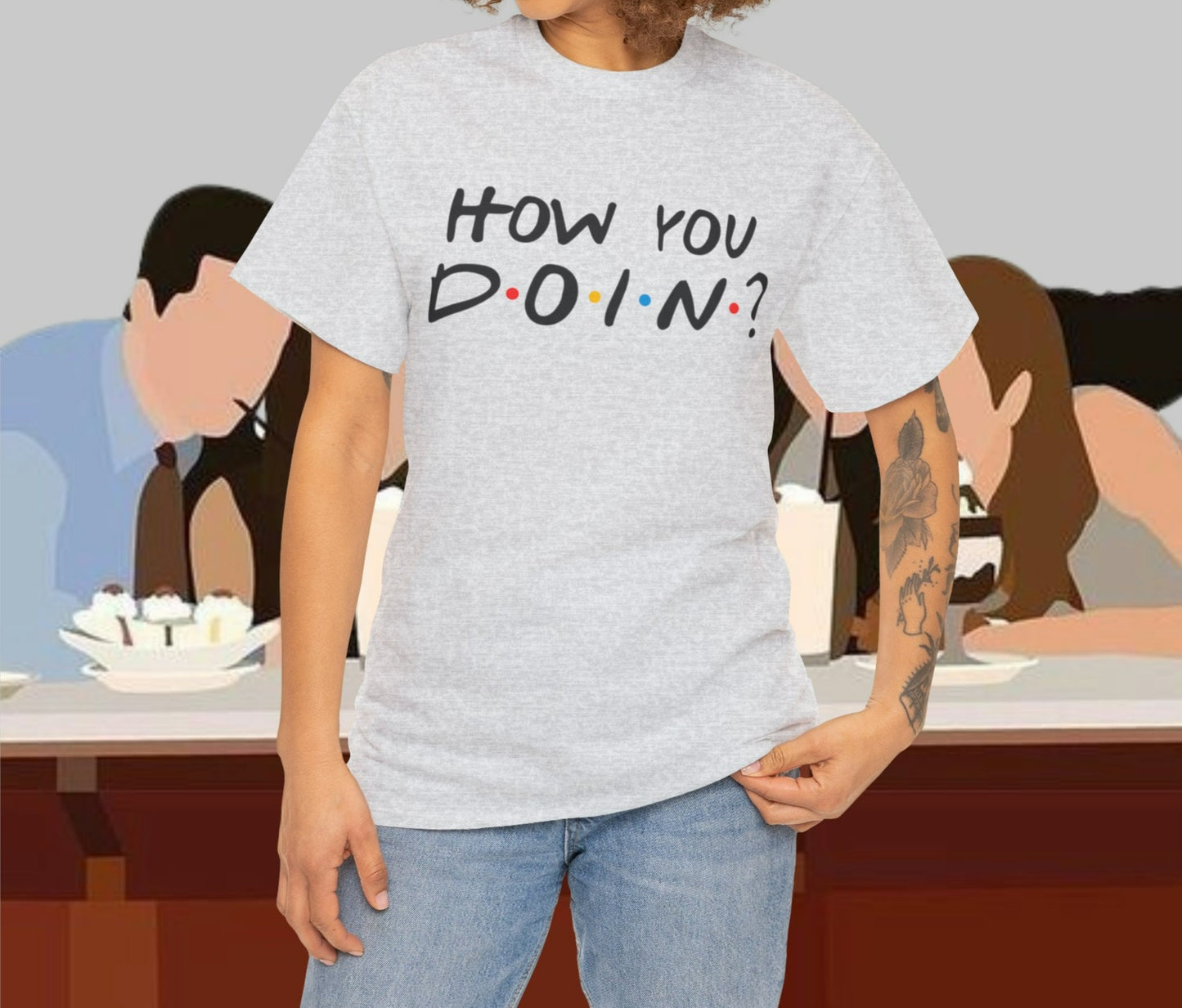 How you doin? T-shirt | 90s Tshirt | Friends T-shirt | Joey Tshirt