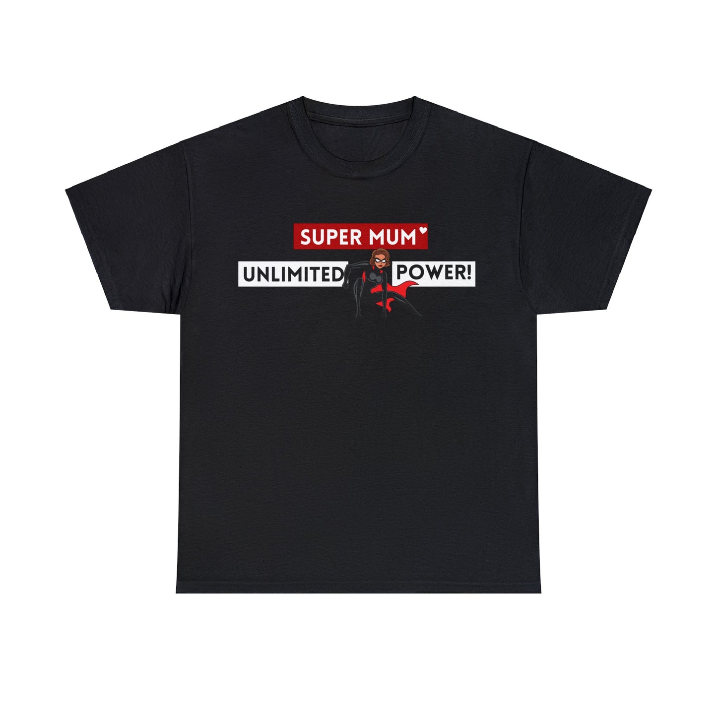 Super Mum: Unlimited Power! T-shirt, the best tshirt for Super Mum, Mother's Day Gifts ♡