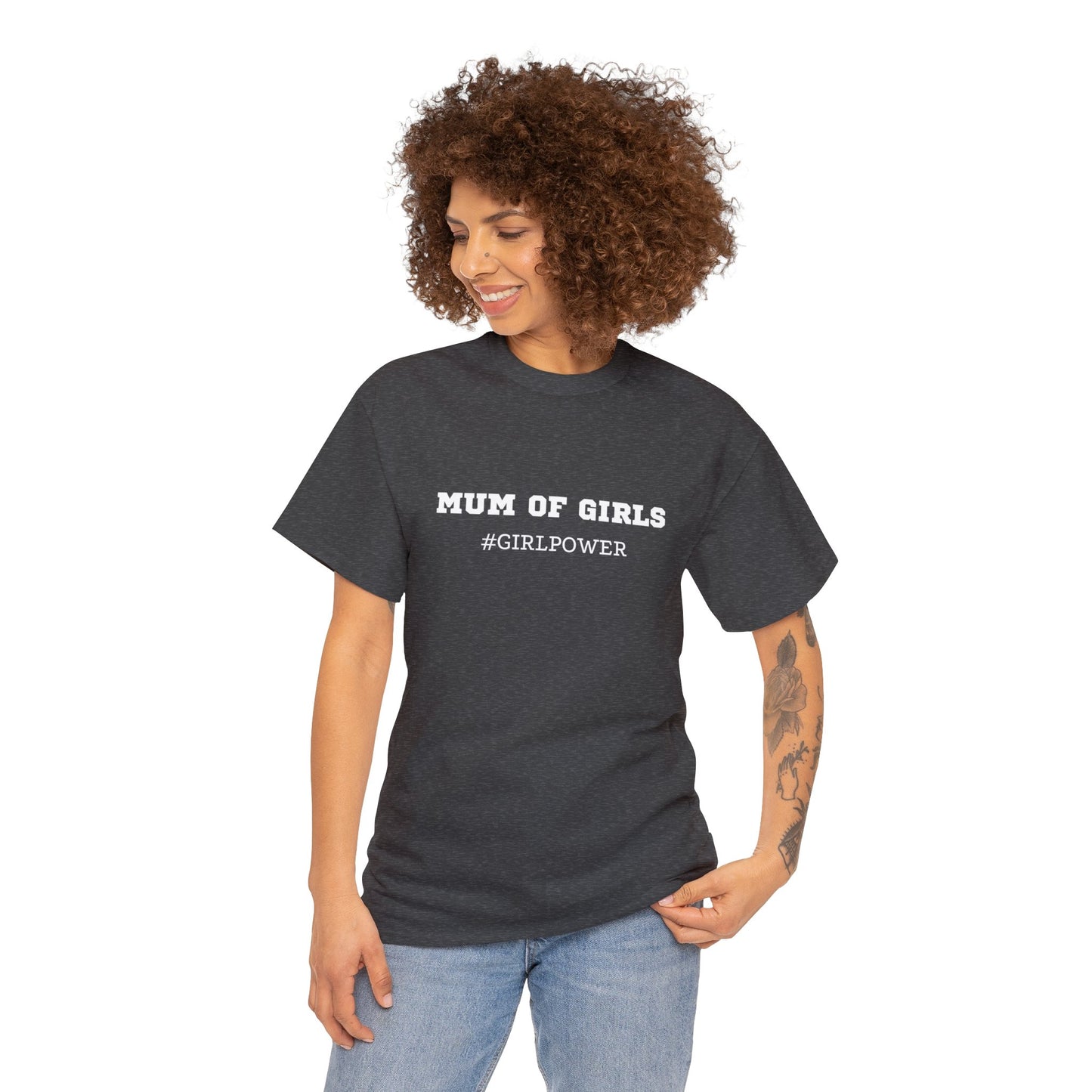 Mum of Girls #Girlpower ♡ - T-Shirt - Mum, Mom shirt - Gift for mum - Mothers day gift - girl power