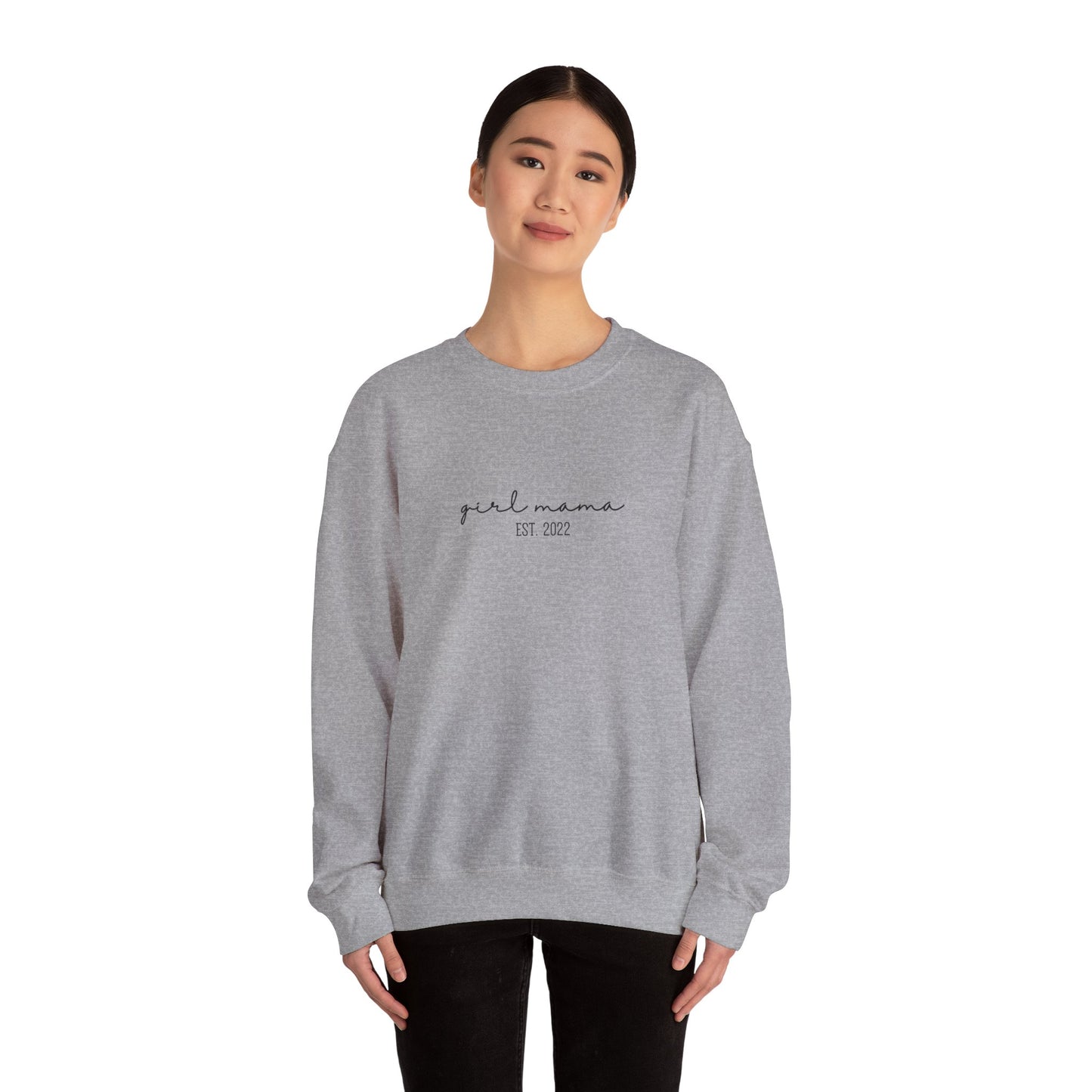 girl mama Est. 2022 Sweatshirt, Stylish Mom Sweatshirt, ,Mother's Day Gifts, gift for mom.