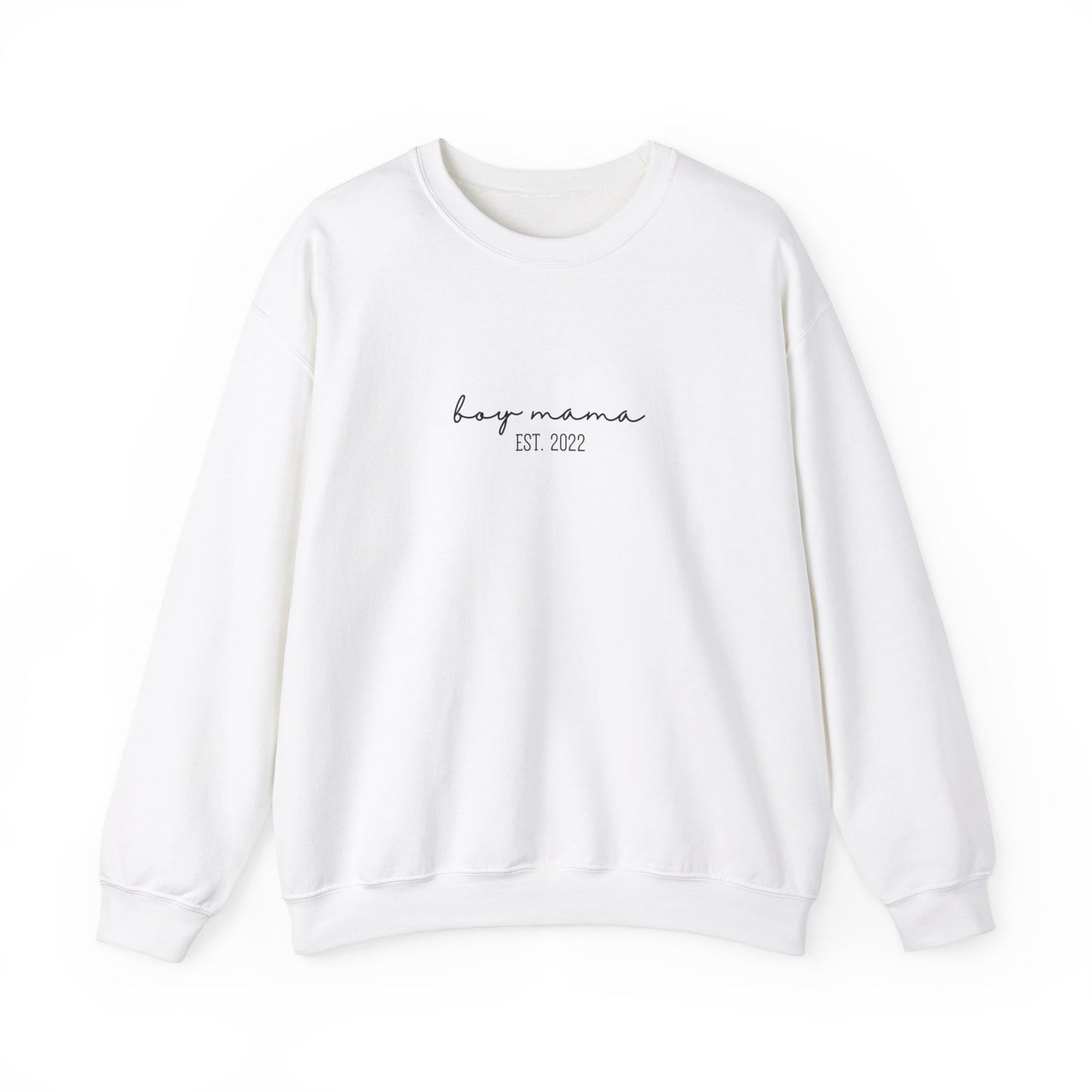 boy mama Est. 2022 Sweatshirt, Stylish Mom Sweatshirt,  Mother's Day Gift, For Her, For Mum.