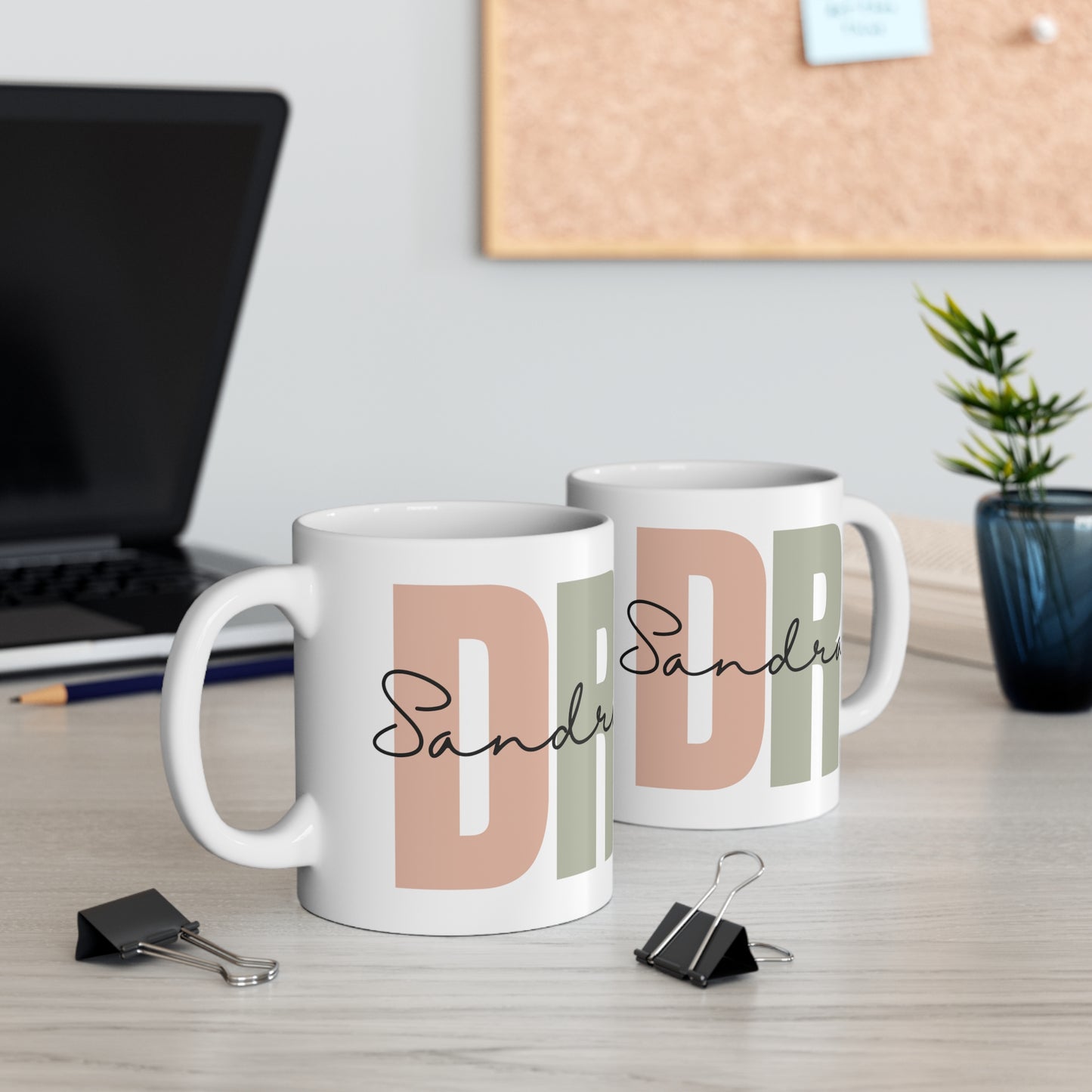 Personalised doctor mug with last name • Custom Dr Coffee Mug • Gift for Doctor • Medical School Graduation Gift • Personalized Dr Mug