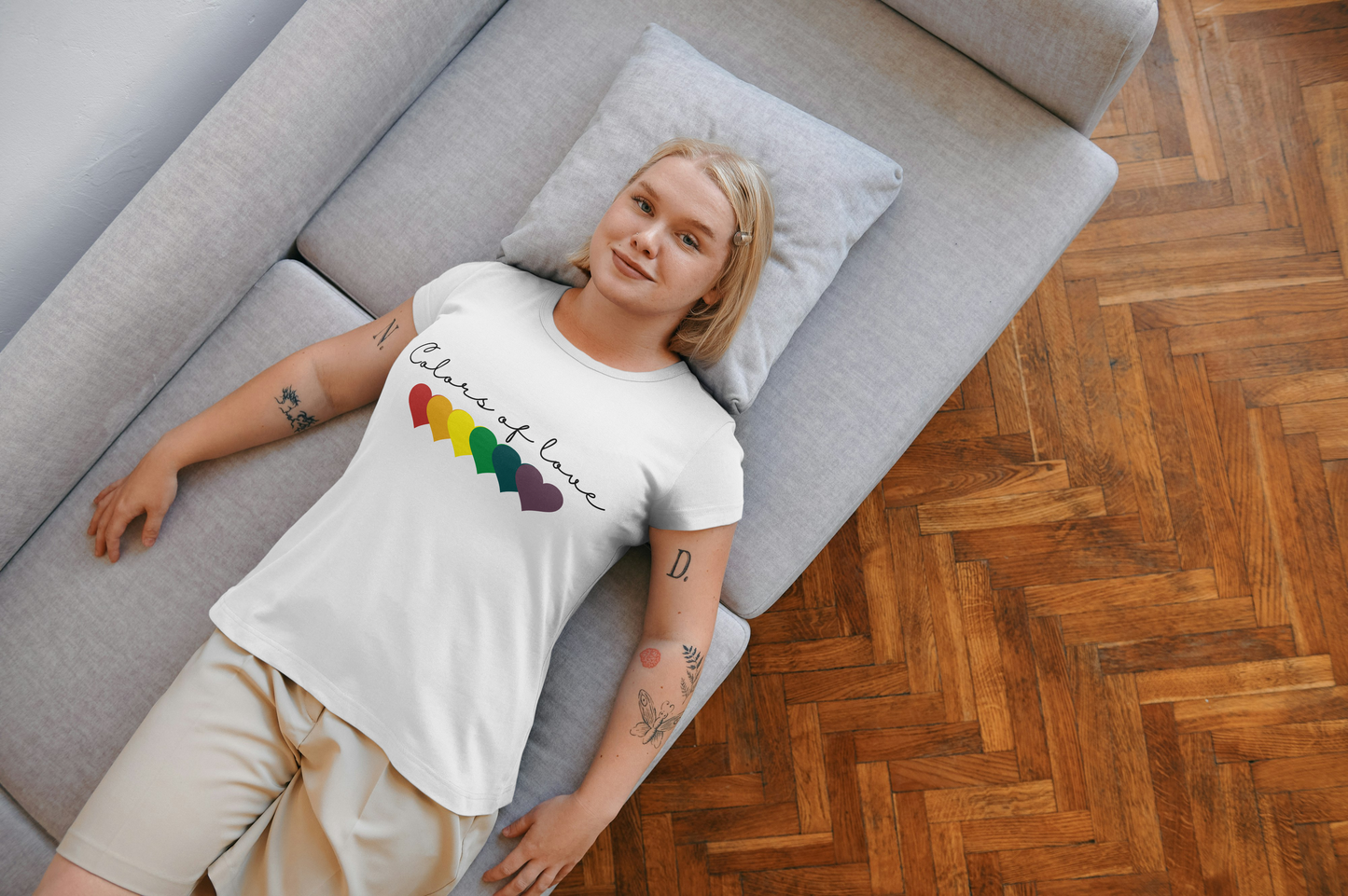 Rainbow Heart T-Shirt, Unisex T shirt. LGBT tee,Perfect gift, Pride Rainbow Heart T shirt, , Colors of Love t shirt.