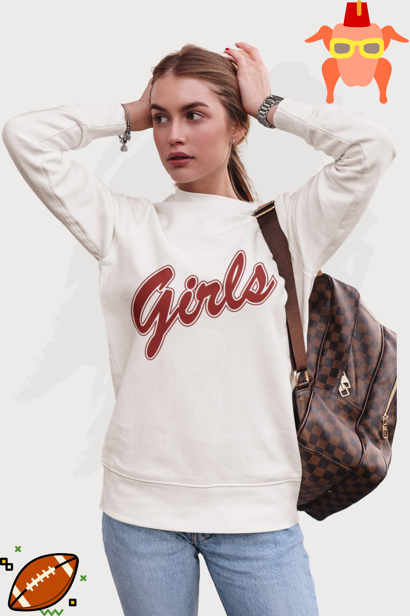 Girls Sweatshirt | Friends Rachel Sweatshirt | Monica Girls Jumper | ♡