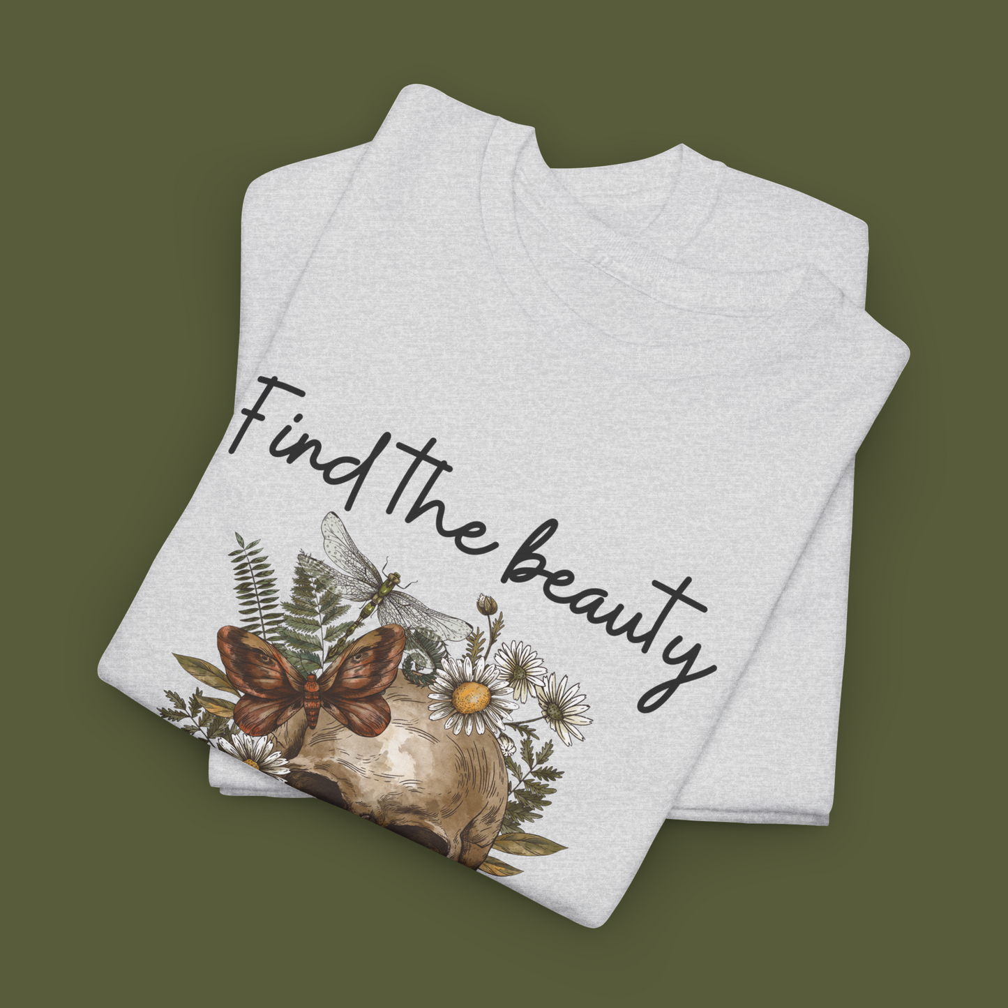 Find the beauty in my pain T-shirt |  Positive Shirt ♡