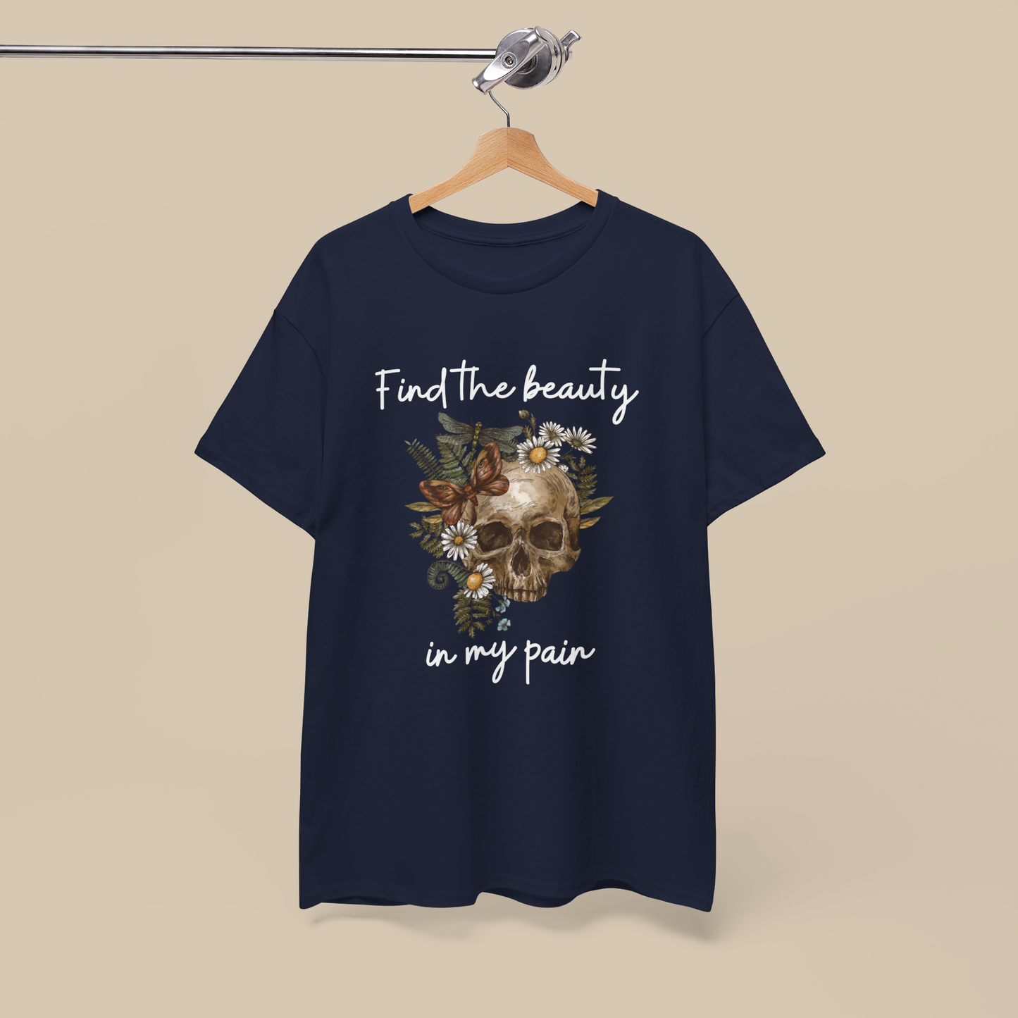 Find the beauty in my pain T-shirt |  Positive Shirt ♡