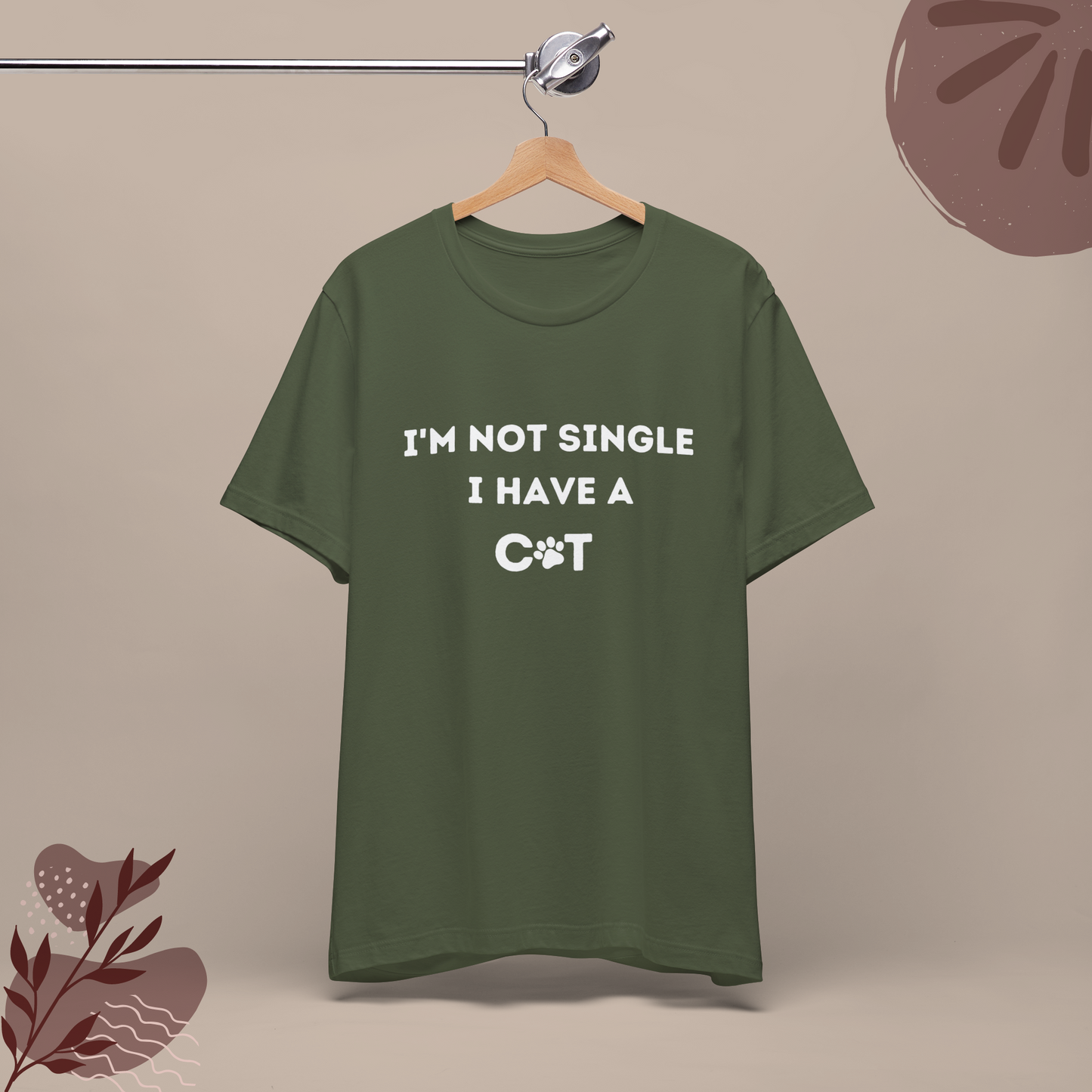 I'm not single, I have a cat T-shirt, Catlover, Funny Tee, Birthday Gifts for him, Gift for her, Tee Unisex