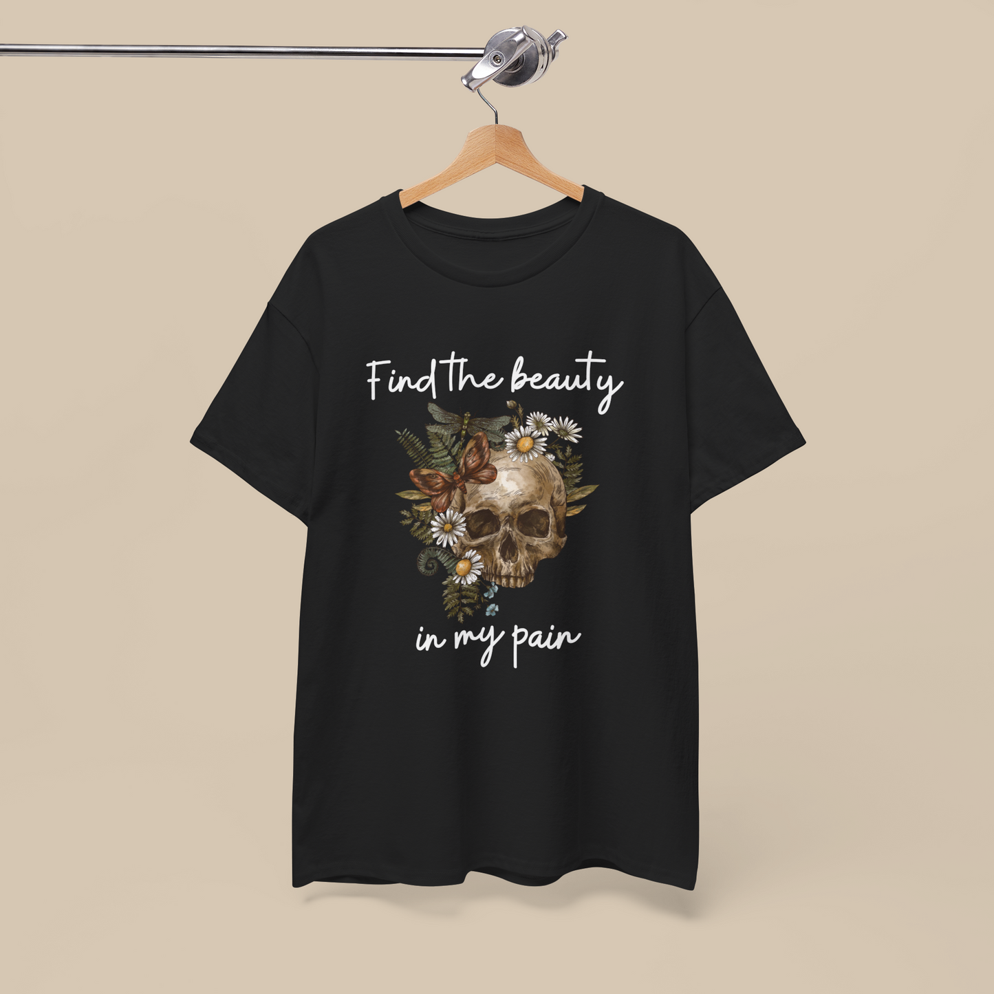 Find the beauty in my pain T-shirt |  Positive Shirt ♡