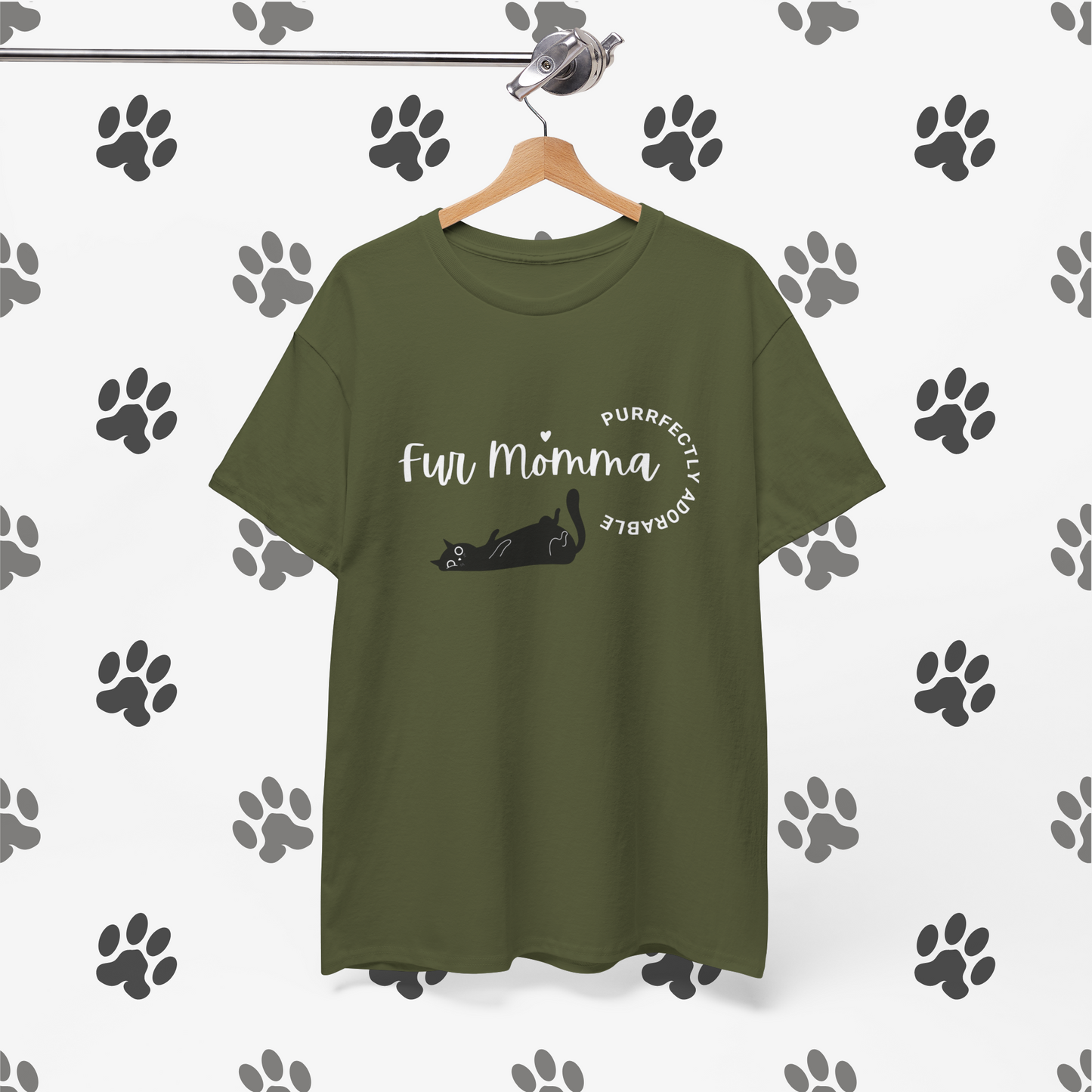 🐾 Fur Momma Purrfectly Adorable tshirt,  Perfect gift for cat lovers, tshirt for the crazy cat lady 🐈‍⬛