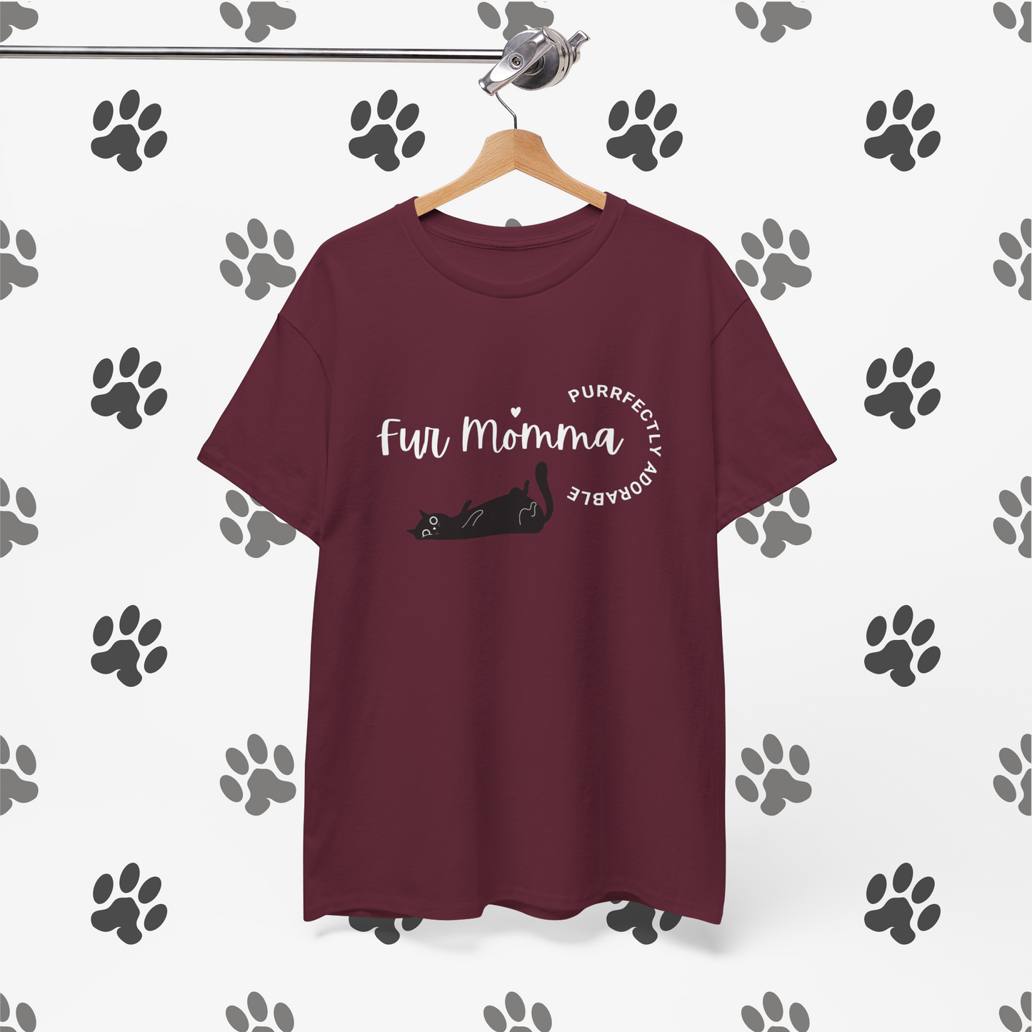 🐾 Fur Momma Purrfectly Adorable tshirt,  Perfect gift for cat lovers, tshirt for the crazy cat lady 🐈‍⬛