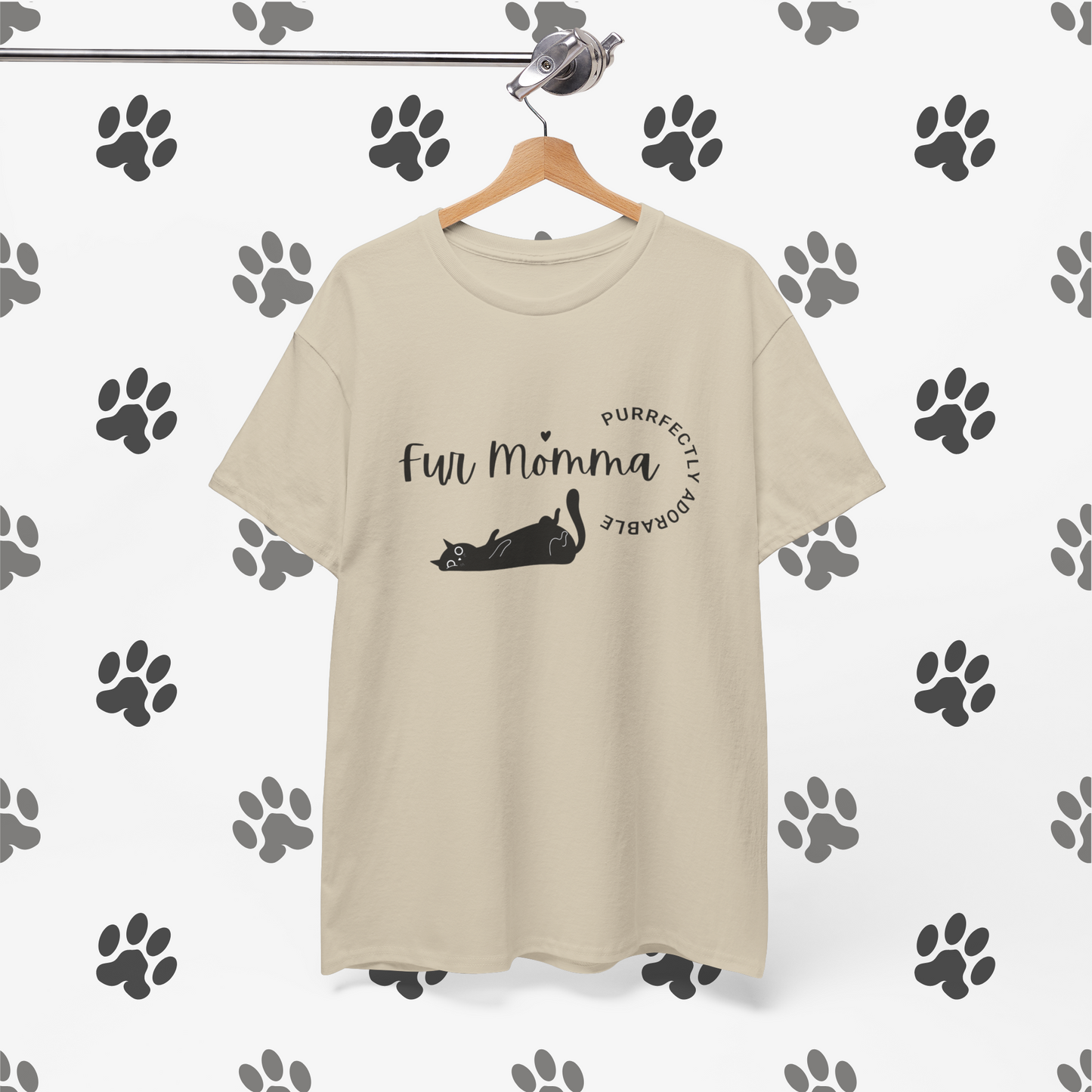 🐾 Fur Momma Purrfectly Adorable tshirt,  Perfect gift for cat lovers, tshirt for the crazy cat lady 🐈‍⬛